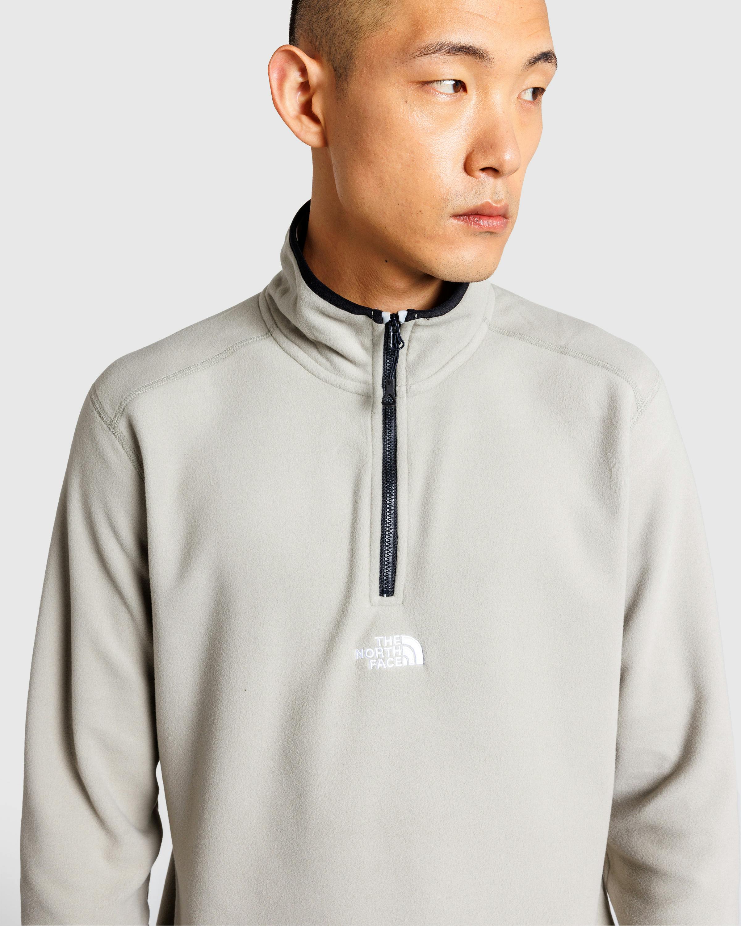 The North Face – M Glacier 1/4 Zip Clay Grey - Hoodies - Grey - Image 4