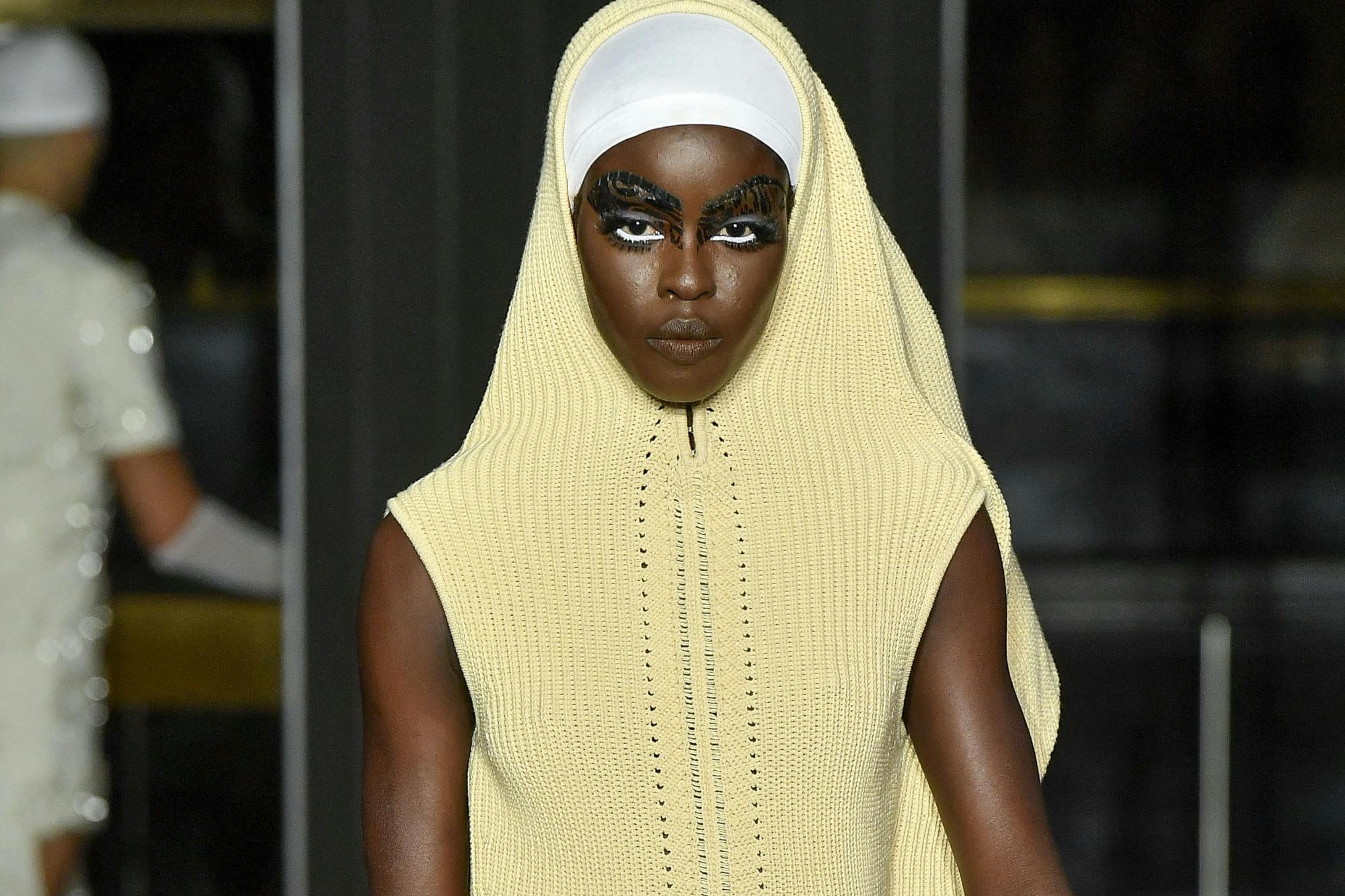 A Butter Yellow dress at LUAR Spring/Summer 2025 Runway Show