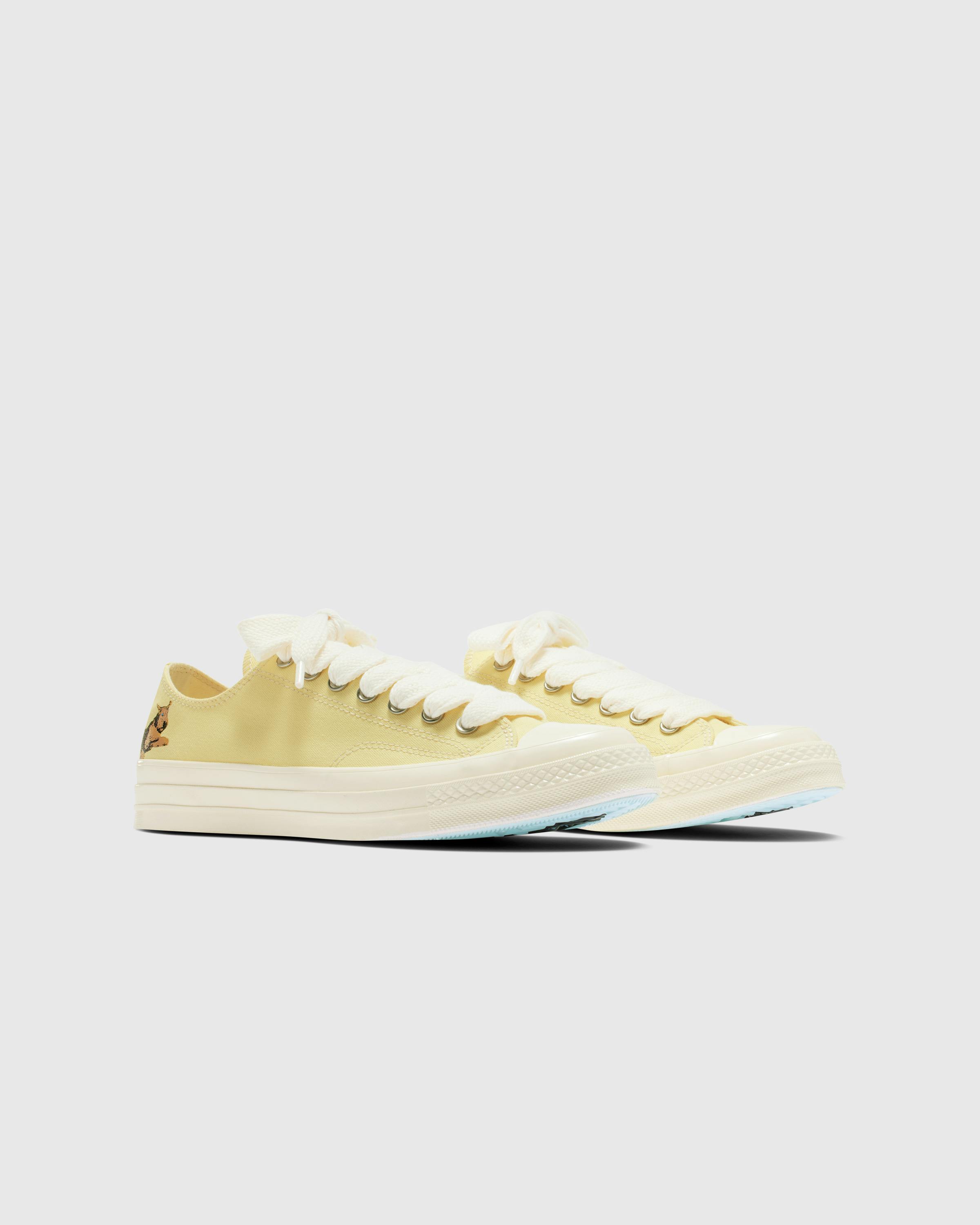 Converse x Golf Le Fleur – Chuck 70 Lemon Meringue/Multi - High Top Sneakers - Yellow - Image 5