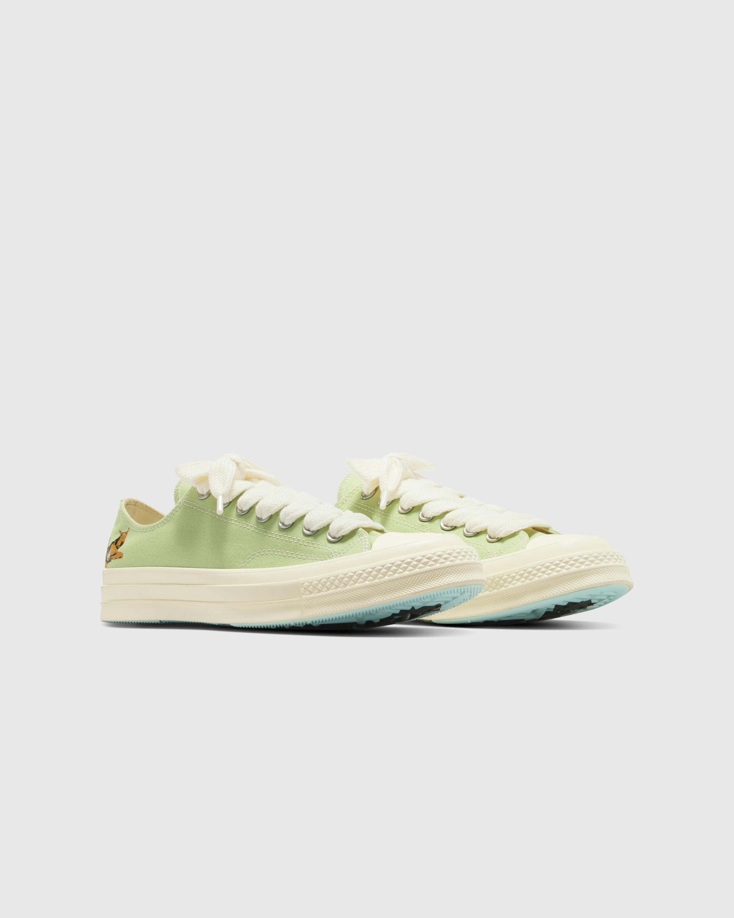 Converse x Golf Le Fleur – Chuck 70 Margarita/Multi/Winter White - High Top Sneakers - Green - Image 6