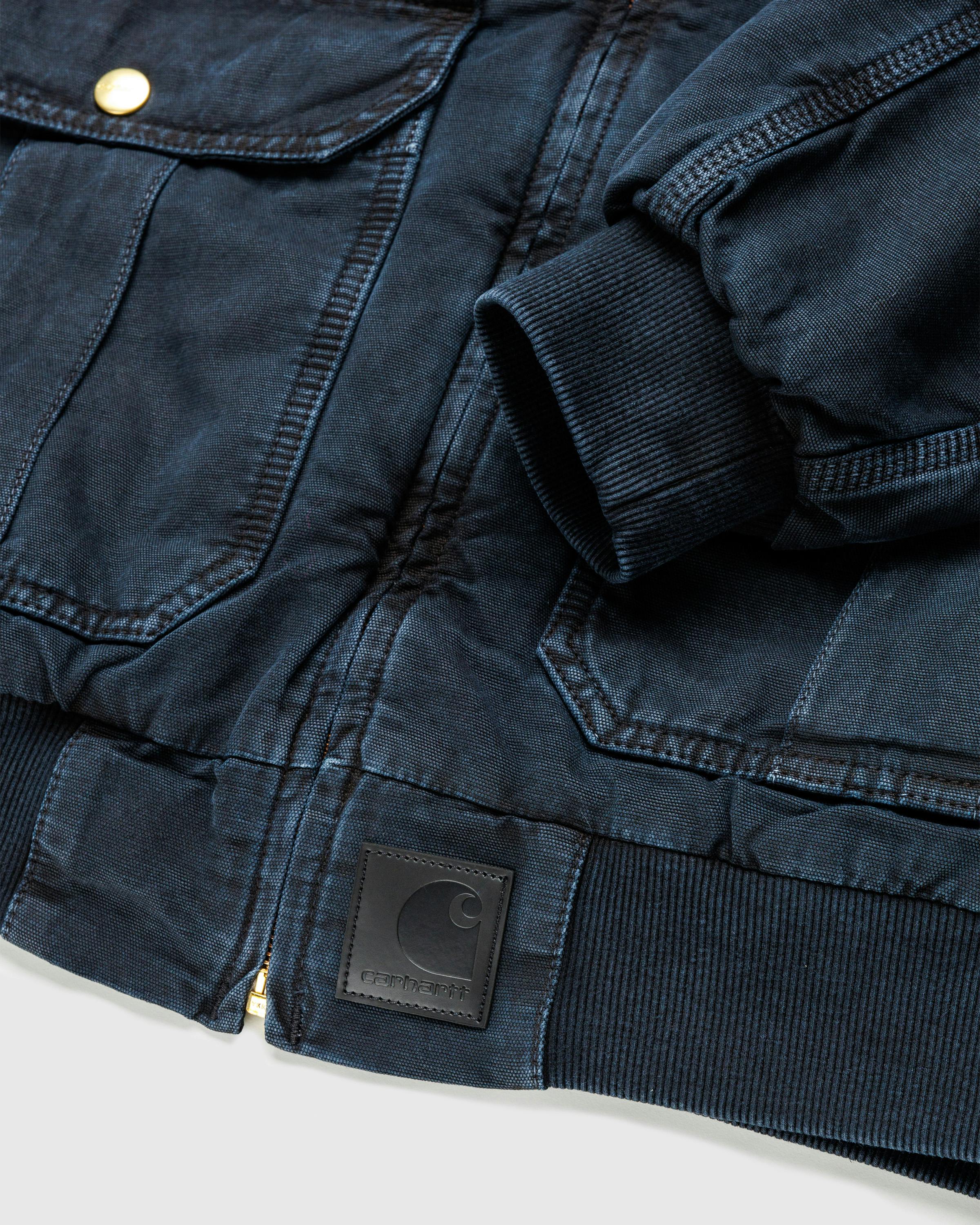 Carhartt WIP – Stanton Jacket Black/Black/Stone Dyed - Jackets - Black - Image 5