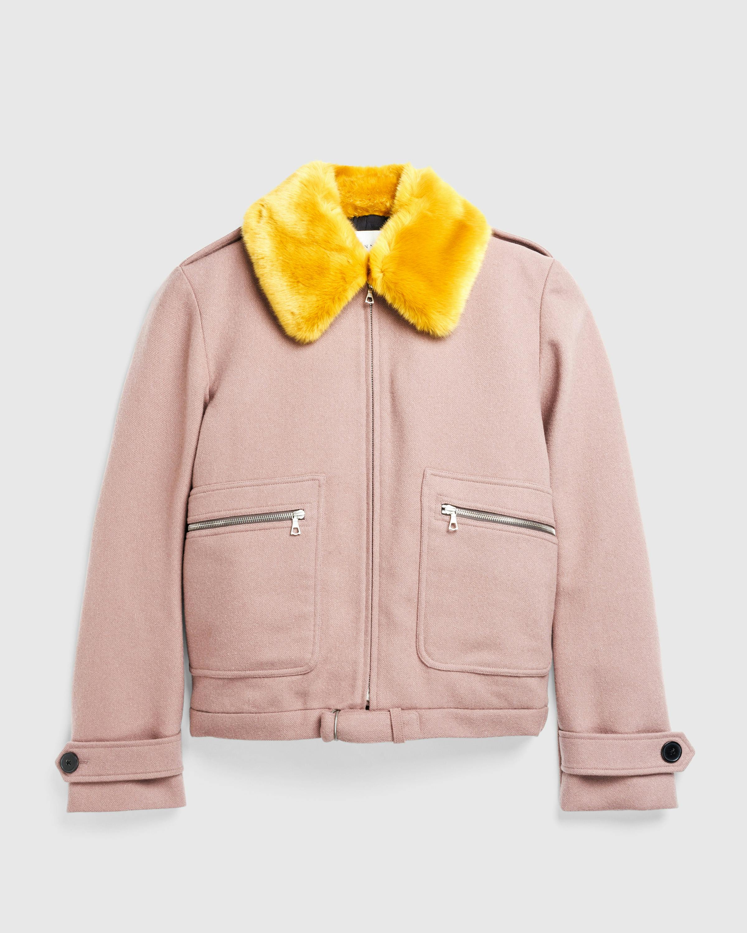 Dries van Noten – Fitted Blouson Old Rose - Jackets - Pink - Image 1