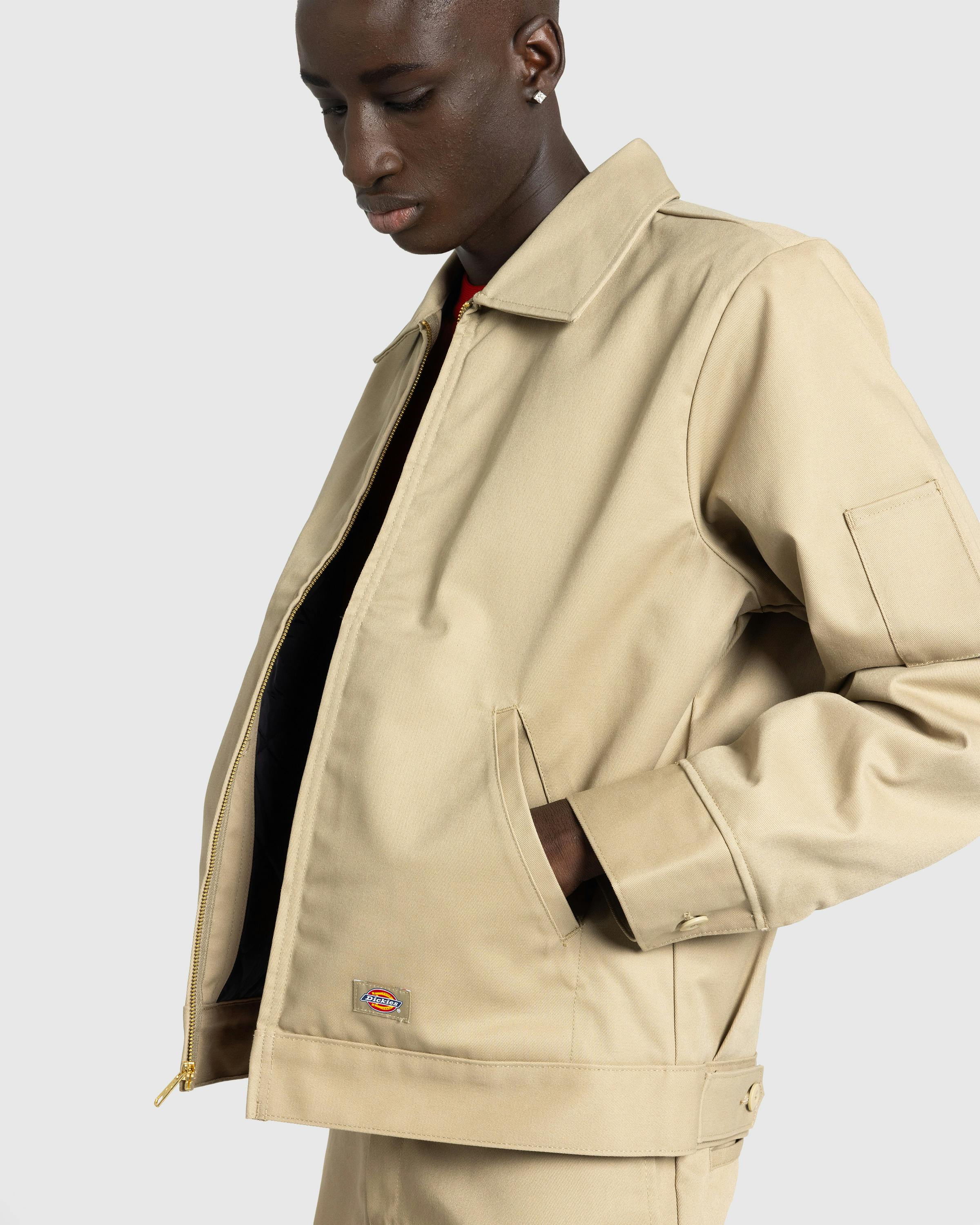 Dickies – M Lined Eisenhower Jacket Khaki - Jackets - Green - Image 4