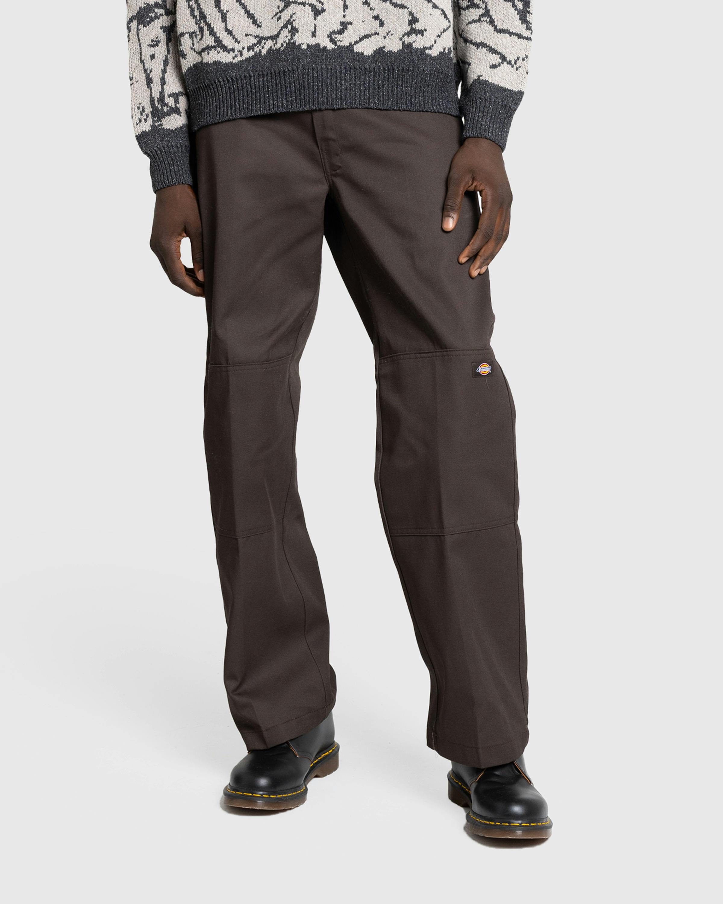 Dickies – Double Knee Pant Dark Brown - Work Pants - Brown - Image 2