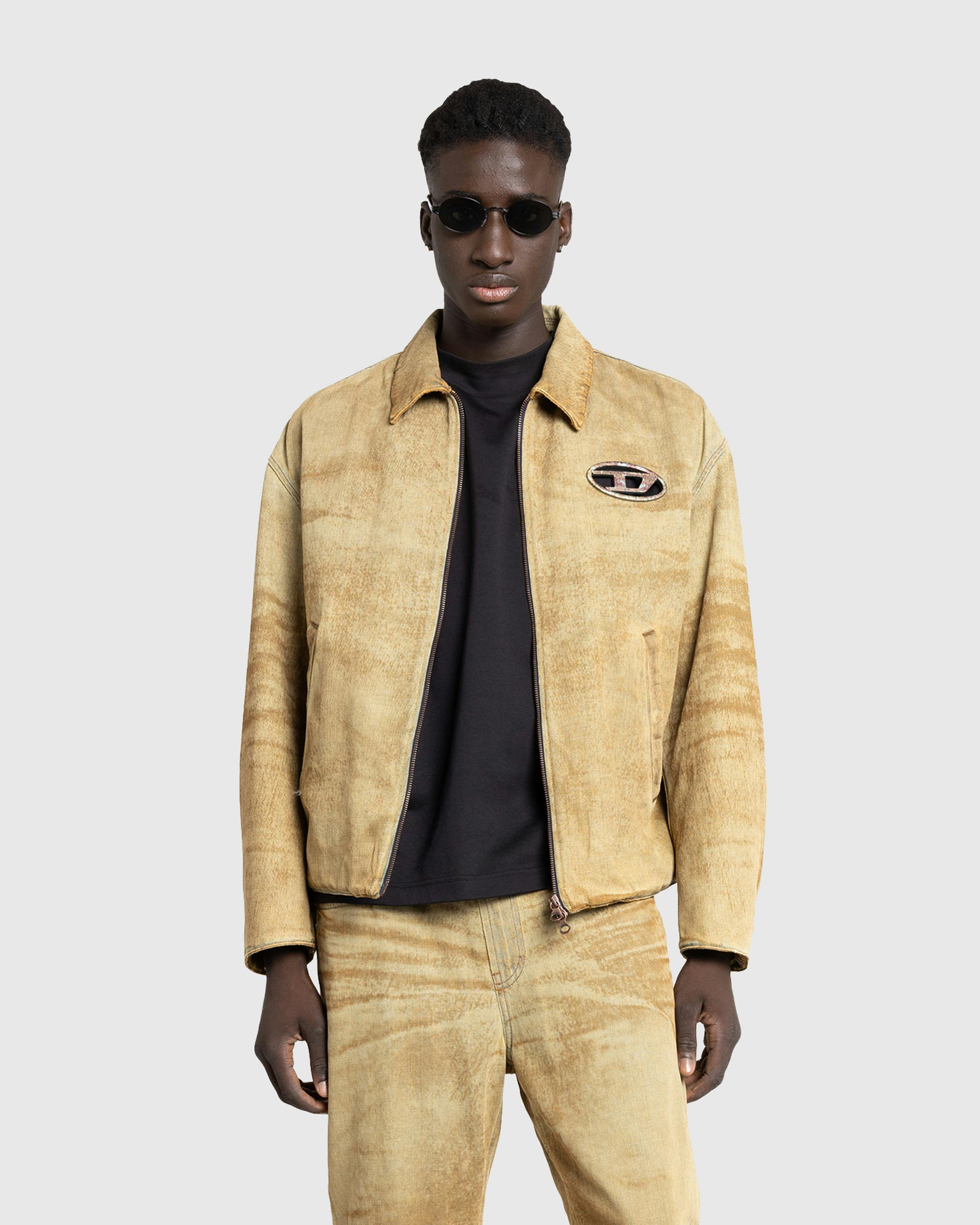 Diesel – D-Stack-FSF Jacket Sand - Bomber Jackets - Blue - Image 2