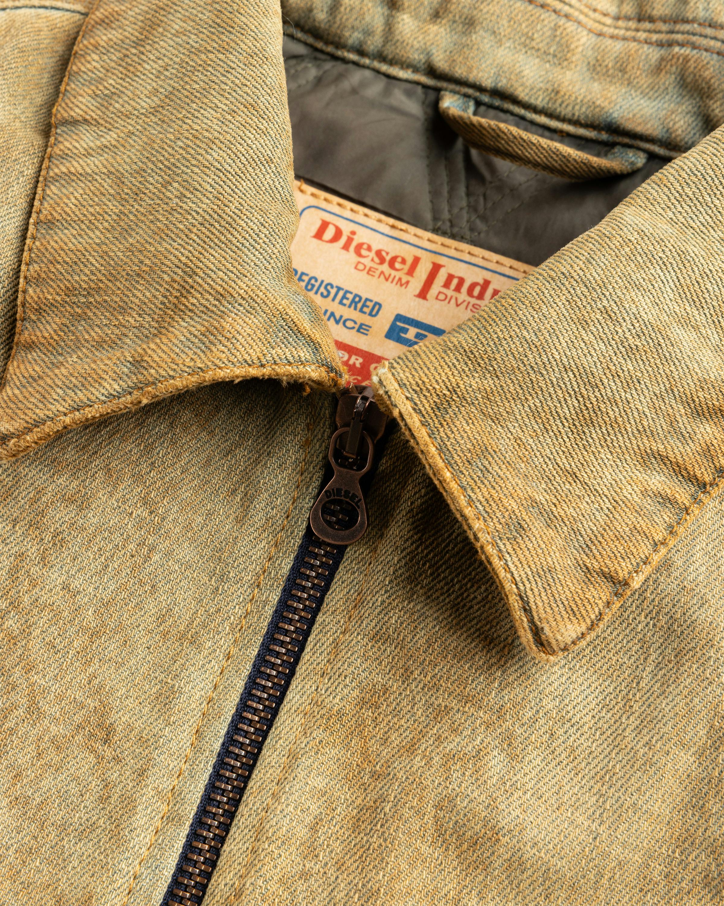 Diesel – D-Stack-FSF Jacket Sand - Bomber Jackets - Blue - Image 7