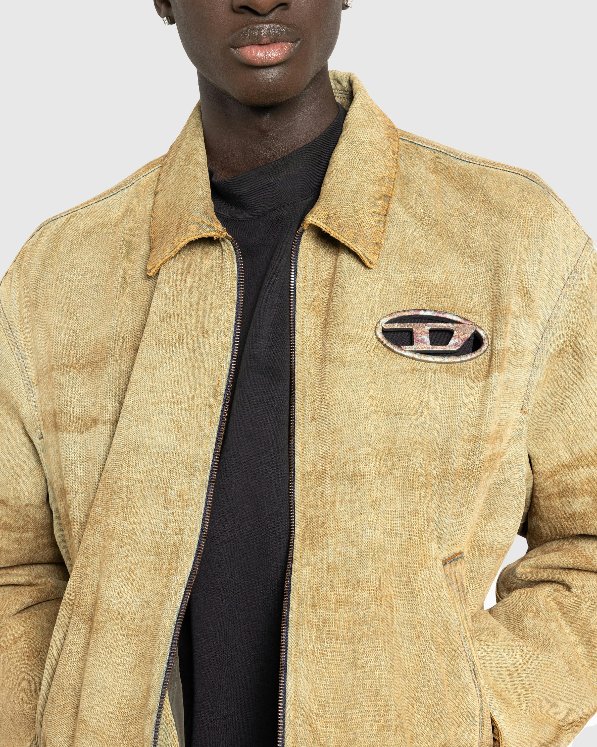 Diesel – D-Stack-FSF Jacket Sand - Bomber Jackets - Blue - Image 4