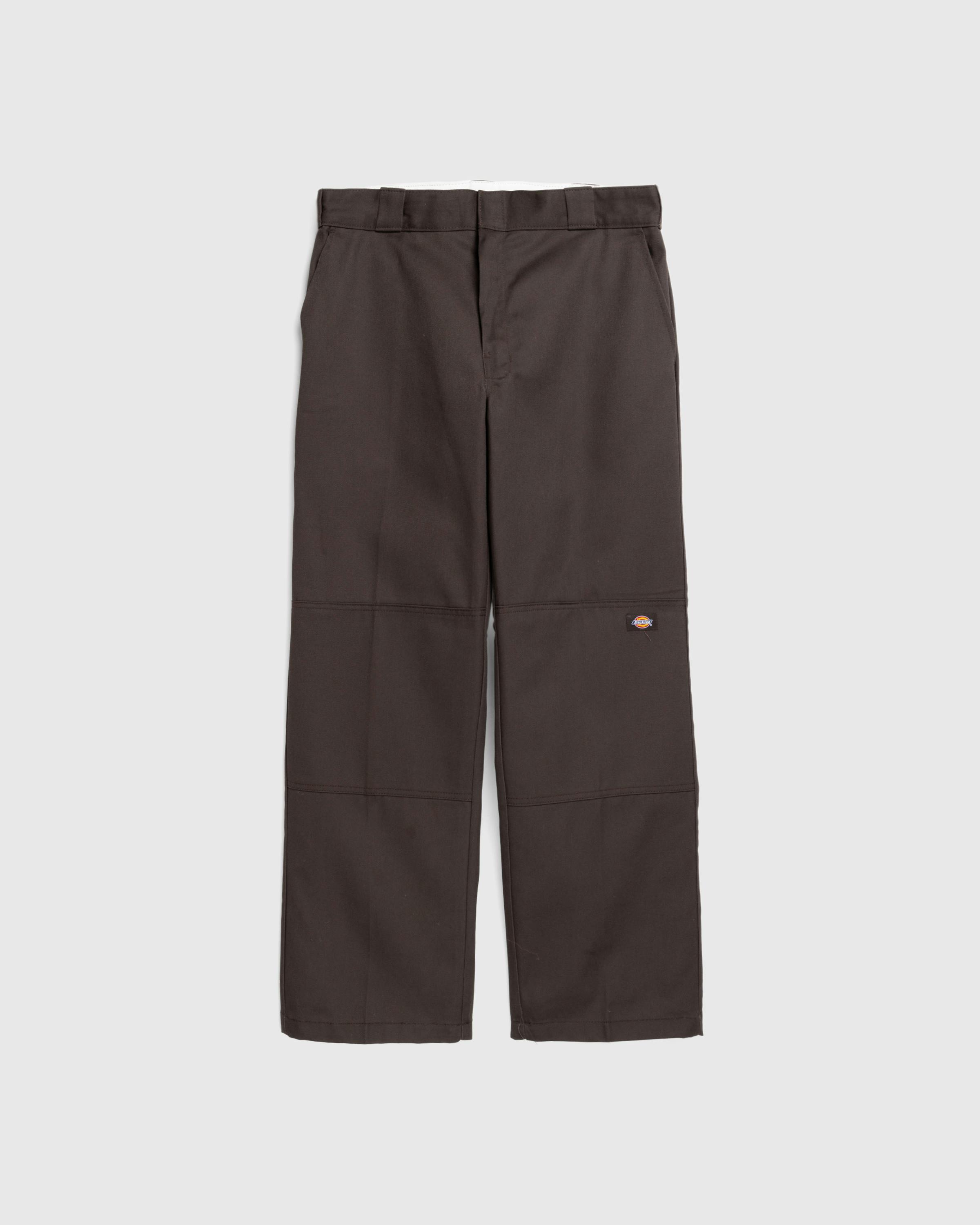 Dickies – Double Knee Pant Dark Brown - Work Pants - Brown - Image 1