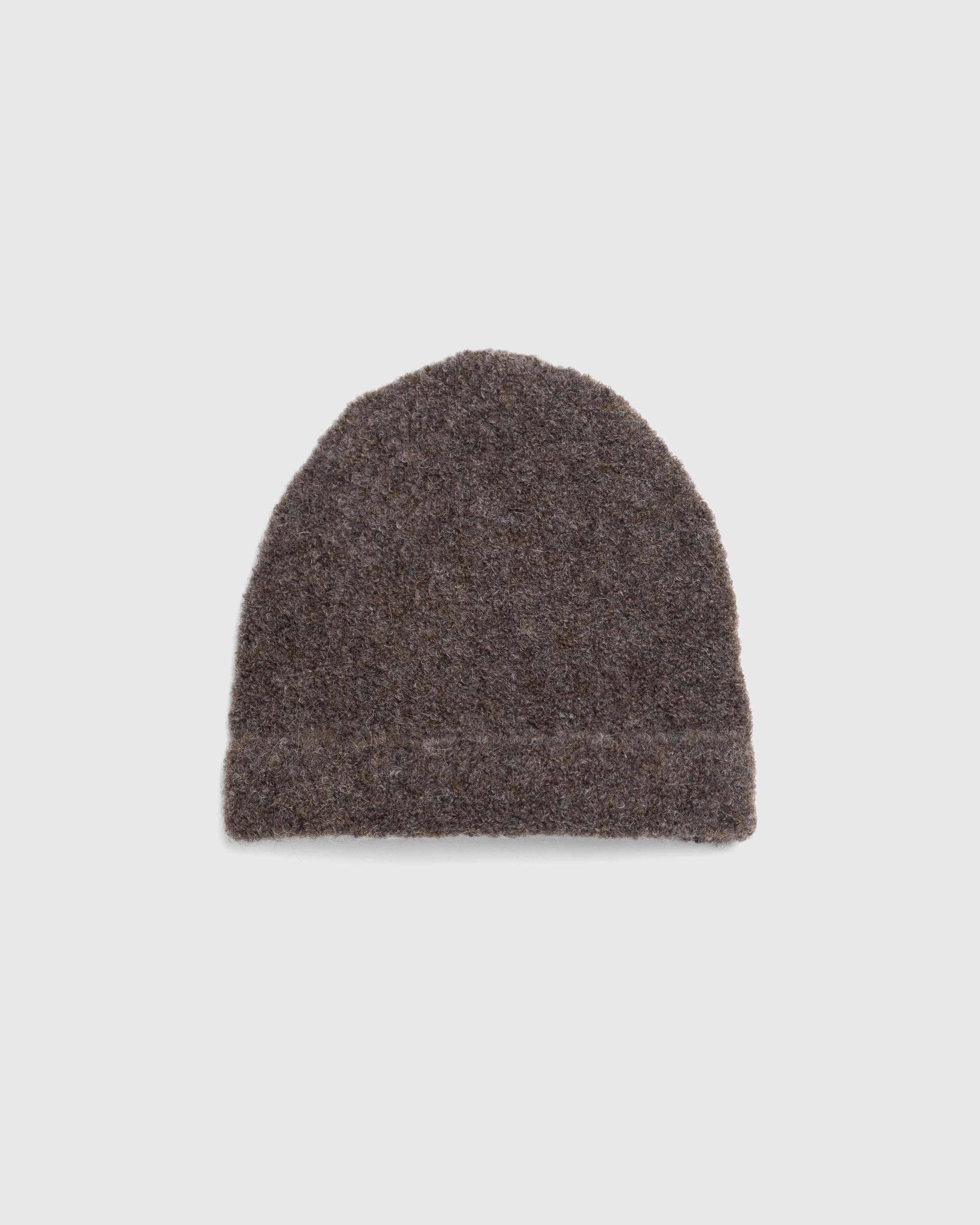 Berner Kühl – Bouclé Beanie Take Stone - Beanies - Brown - Image 1