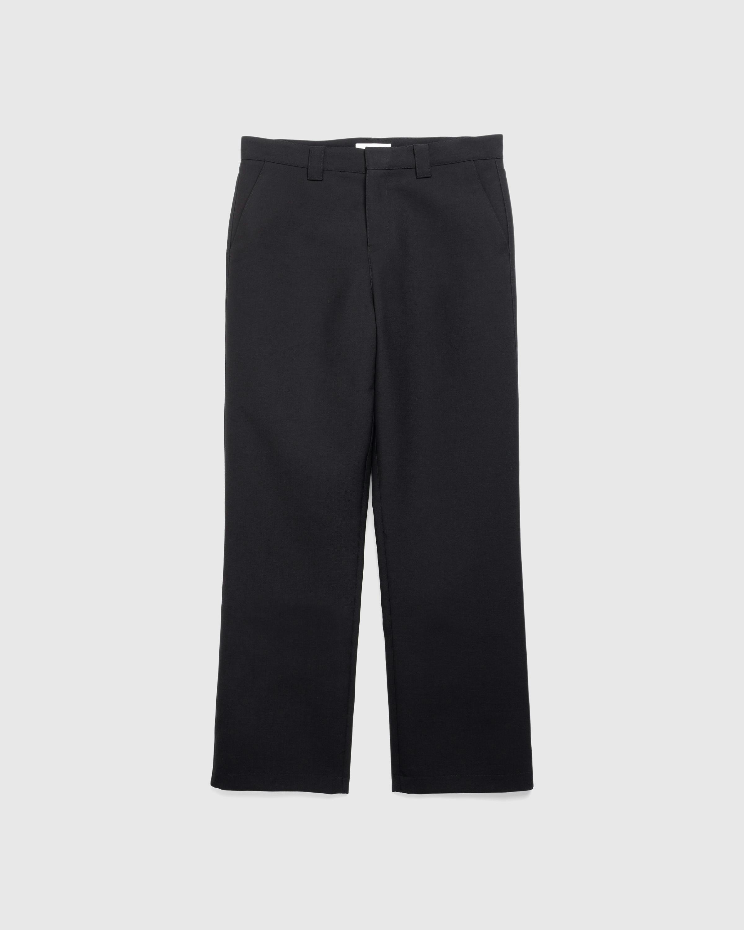 Berner Kühl – Officer Pant Crepe Wool Black - Chinos - Black - Image 1