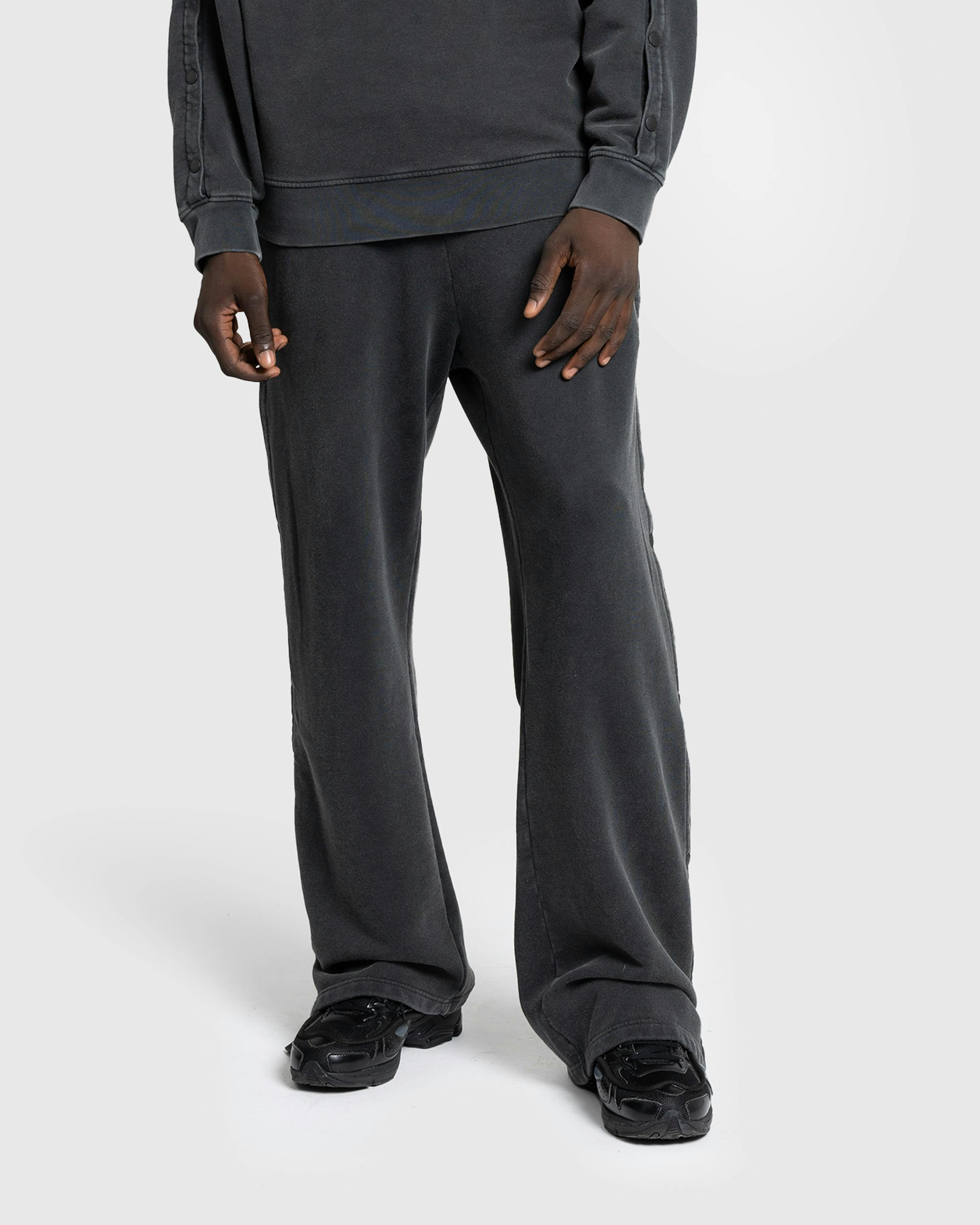 Y/Project – Snap Insert Sweatpants Vintage Black - Sweatpants - Grey - Image 2