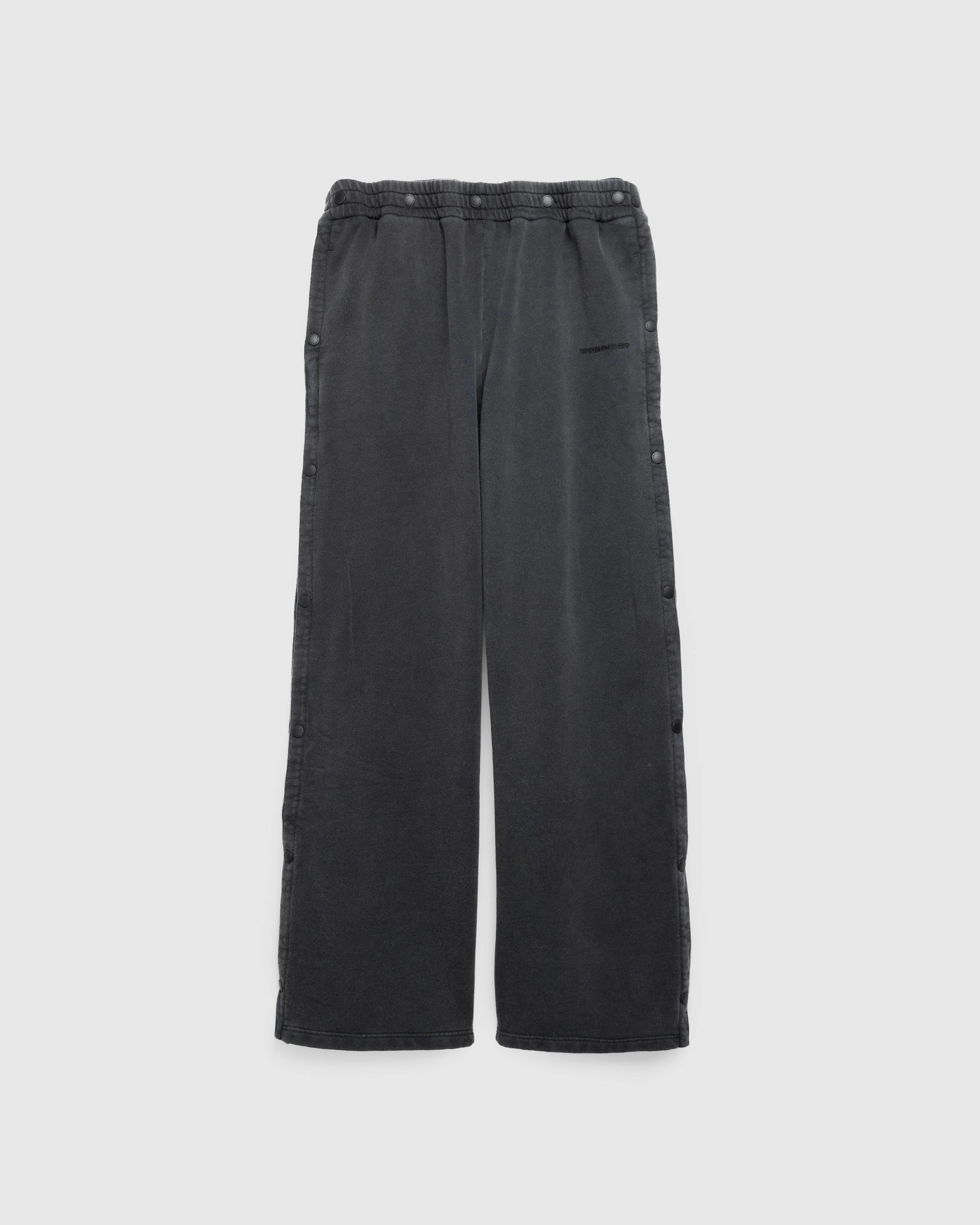 Y/Project – Snap Insert Sweatpants Vintage Black - Sweatpants - Grey - Image 1