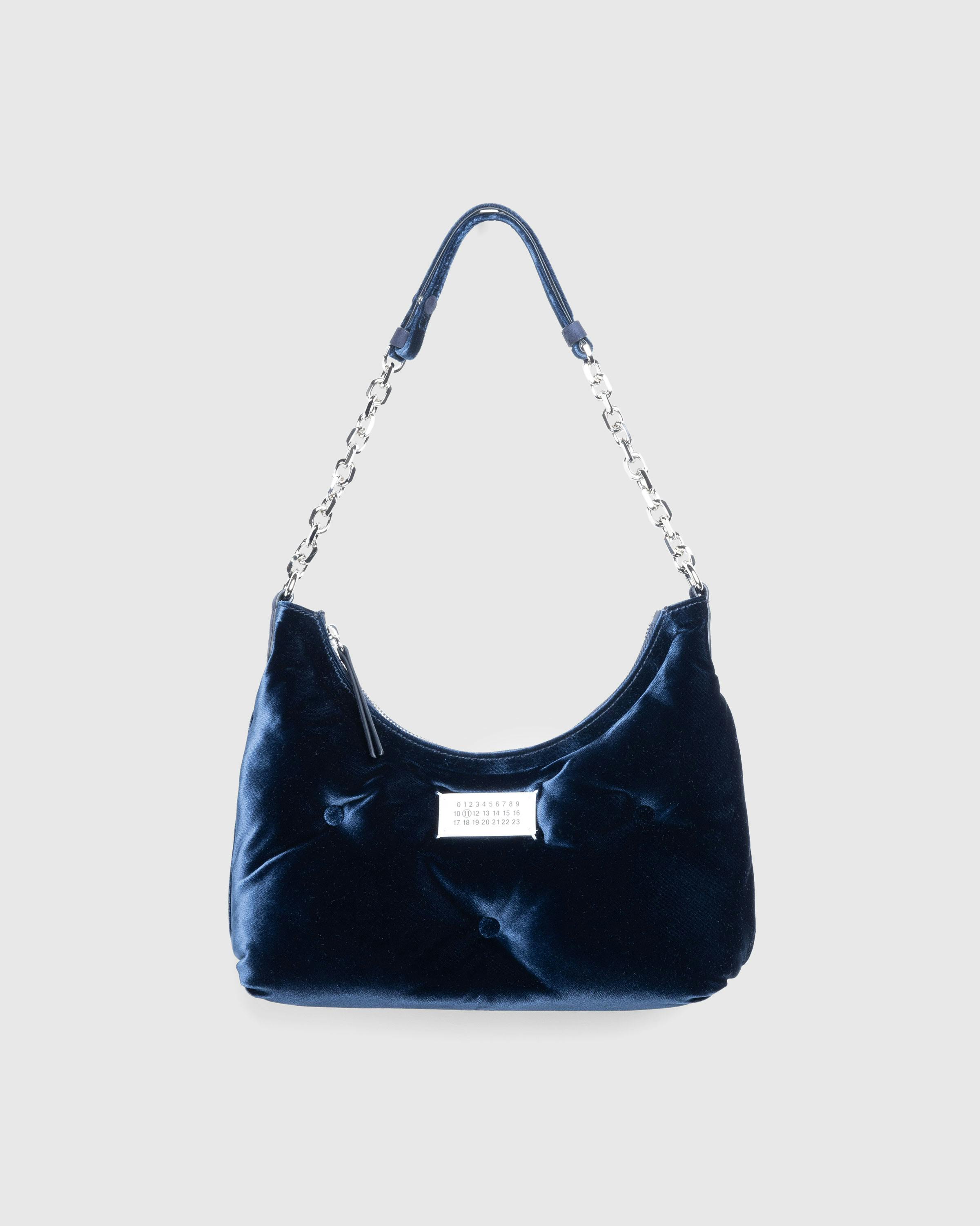 Maison Margiela – Glam Slam Hobo Small Cosmo - Shoulder Bags - Blue - Image 1