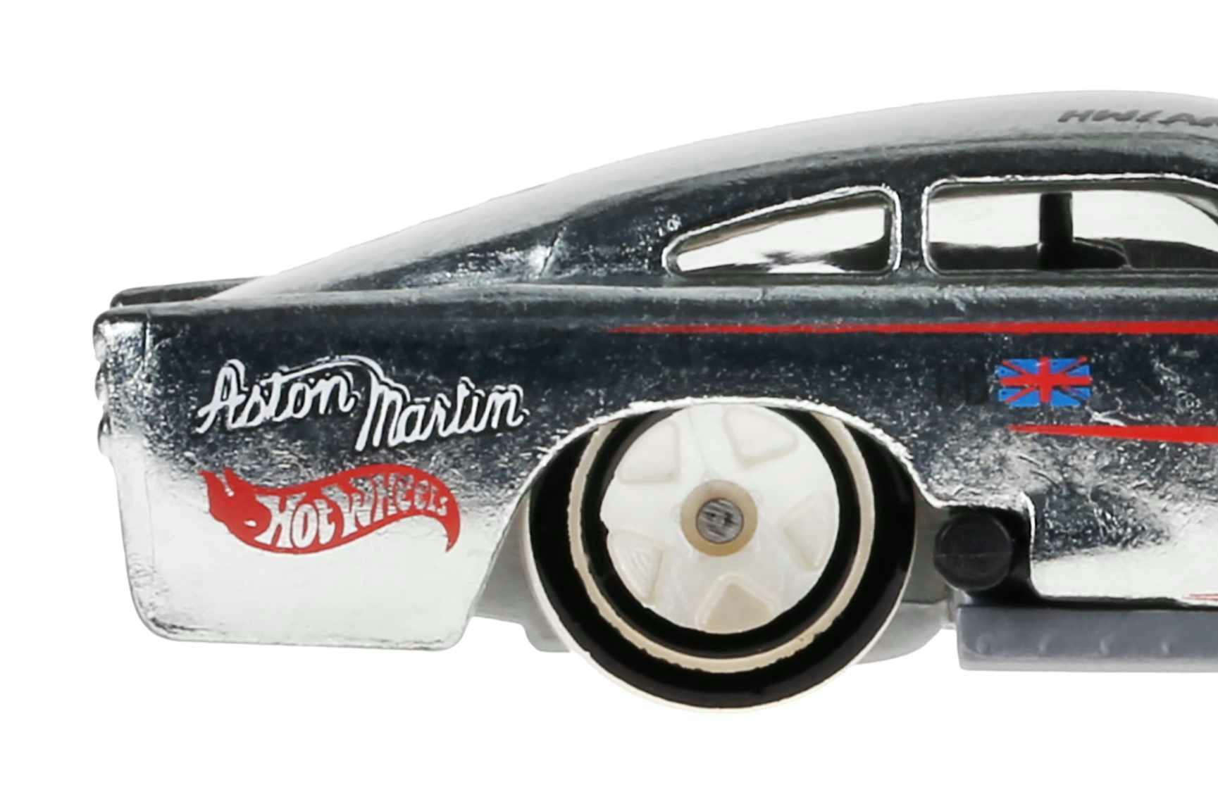 hot wheels aston martin db4gt die cast car in silver