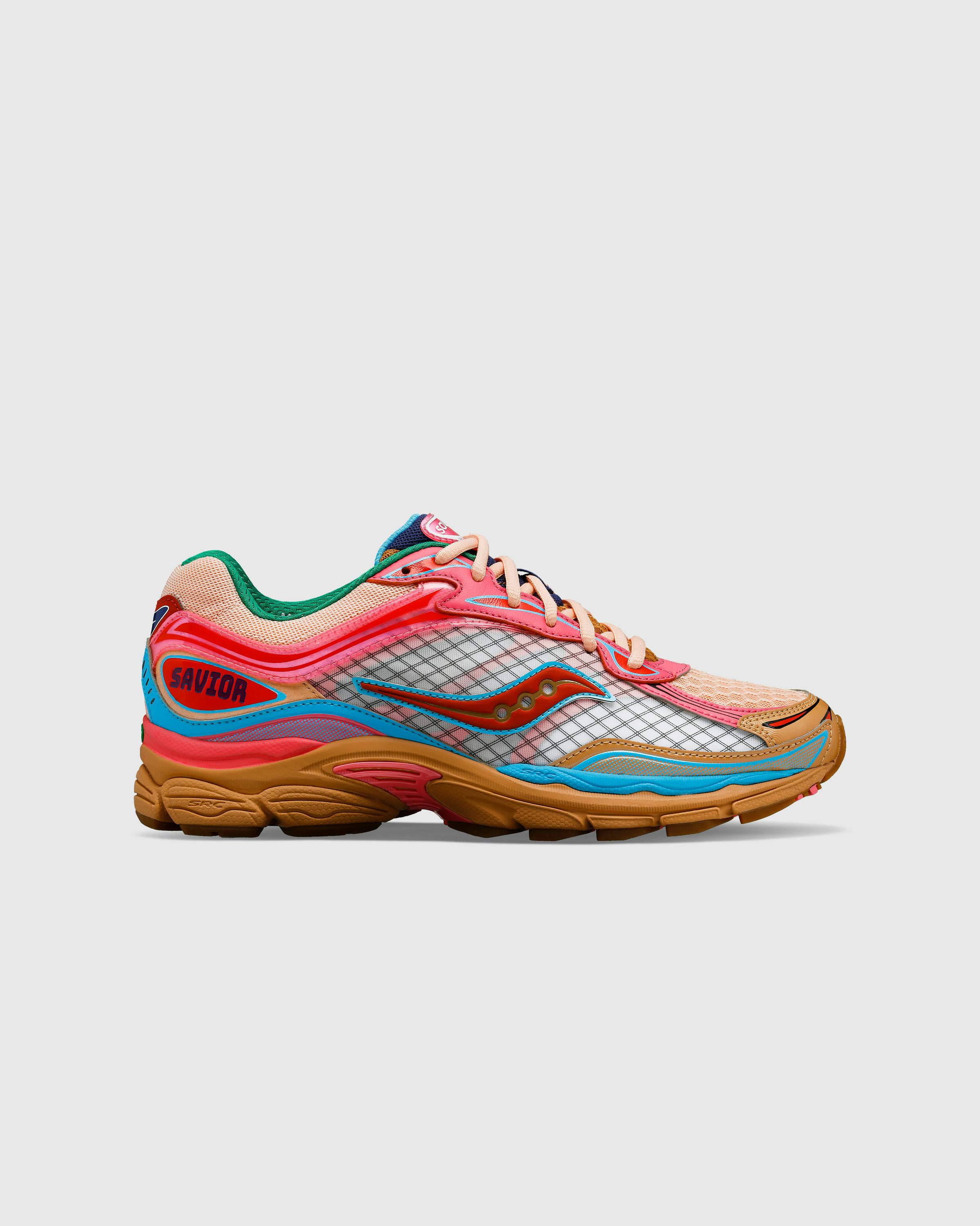 Saucony x Jae Tips – Progrid Omni 9 Tan/Pink - Low Top Sneakers - Multi - Image 1