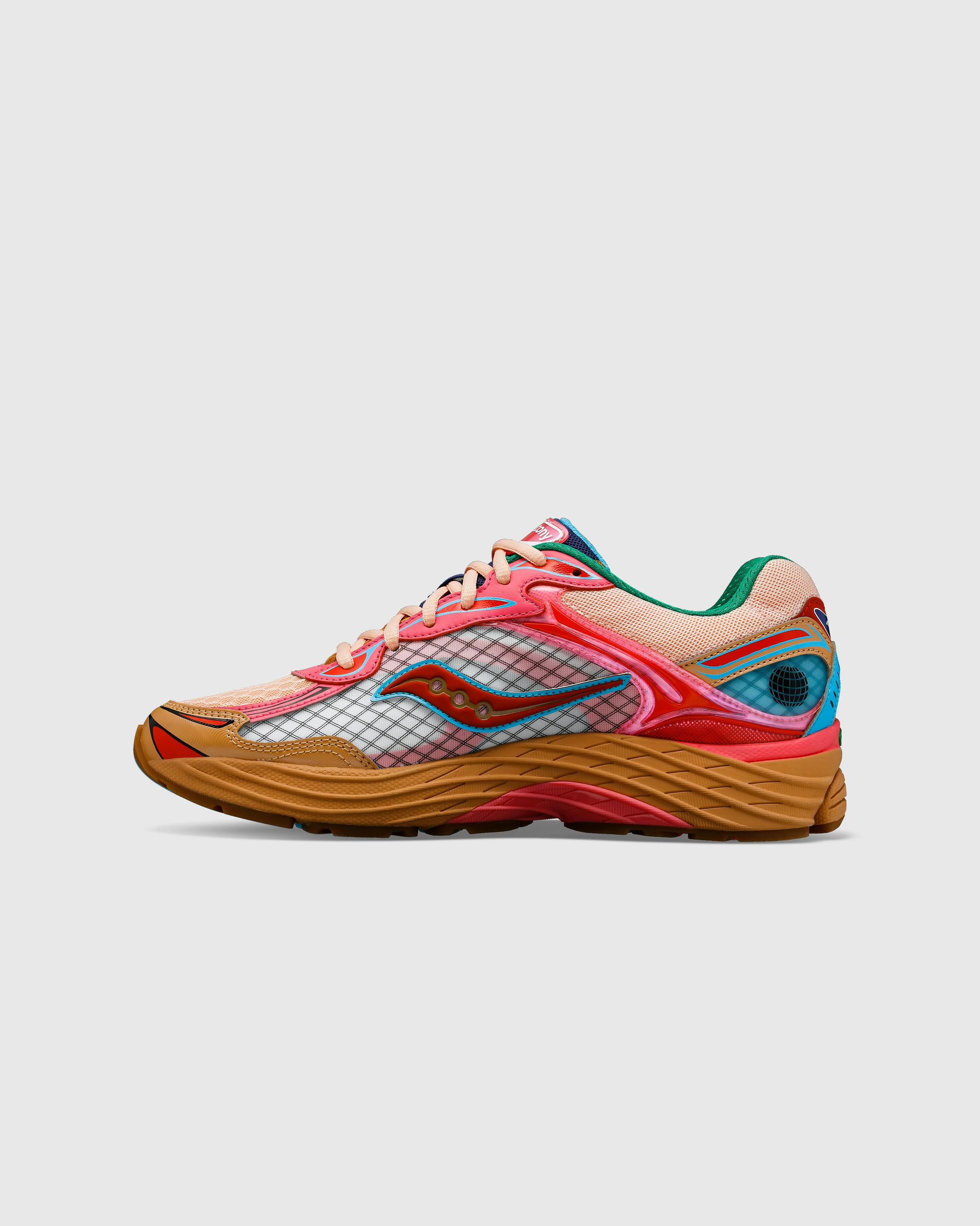 Saucony x Jae Tips – Progrid Omni 9 Tan/Pink - Low Top Sneakers - Multi - Image 2