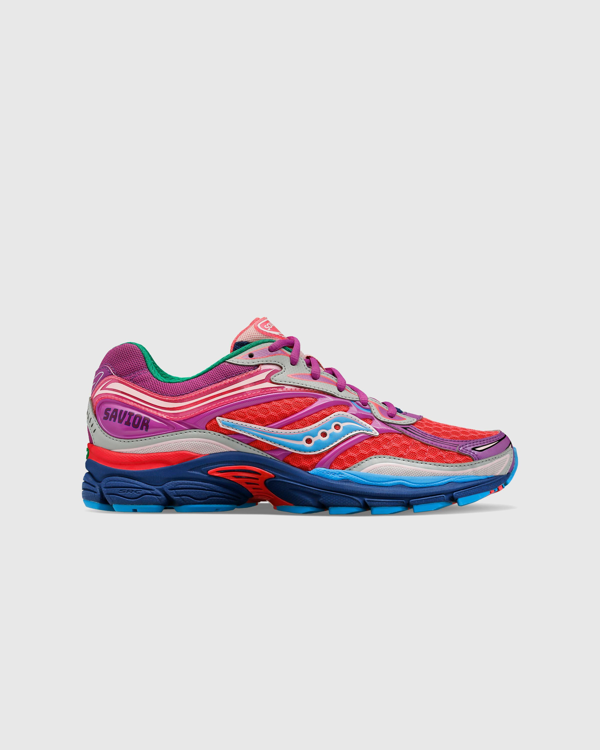 Saucony x Jae Tips – Progrid Omni 9 "To-Do List" Pink/Purple - Low Top Sneakers - Multi - Image 1