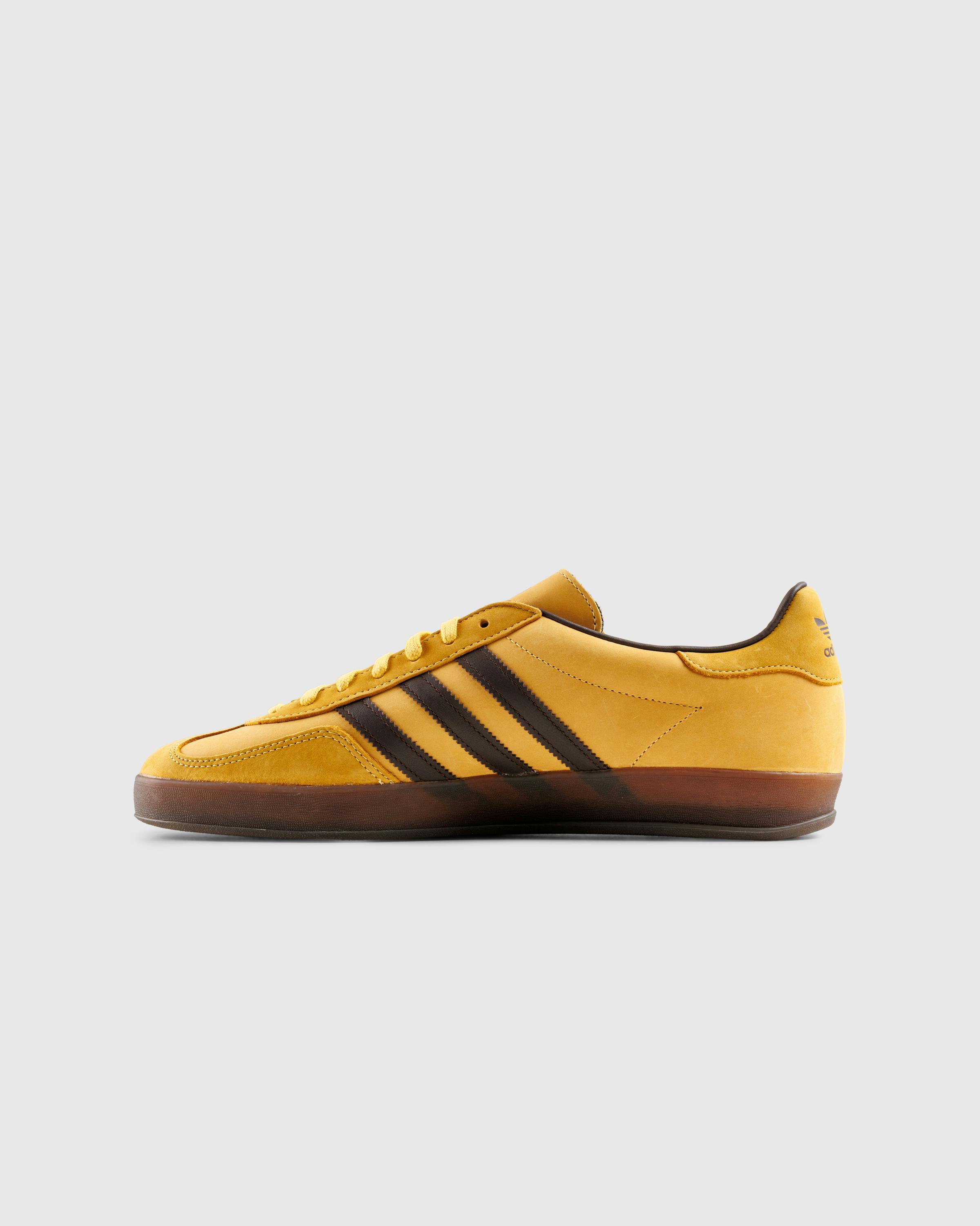 Adidas – Gazelle Indoor Oat/Dark Brown - Low Top Sneakers - Yellow - Image 2