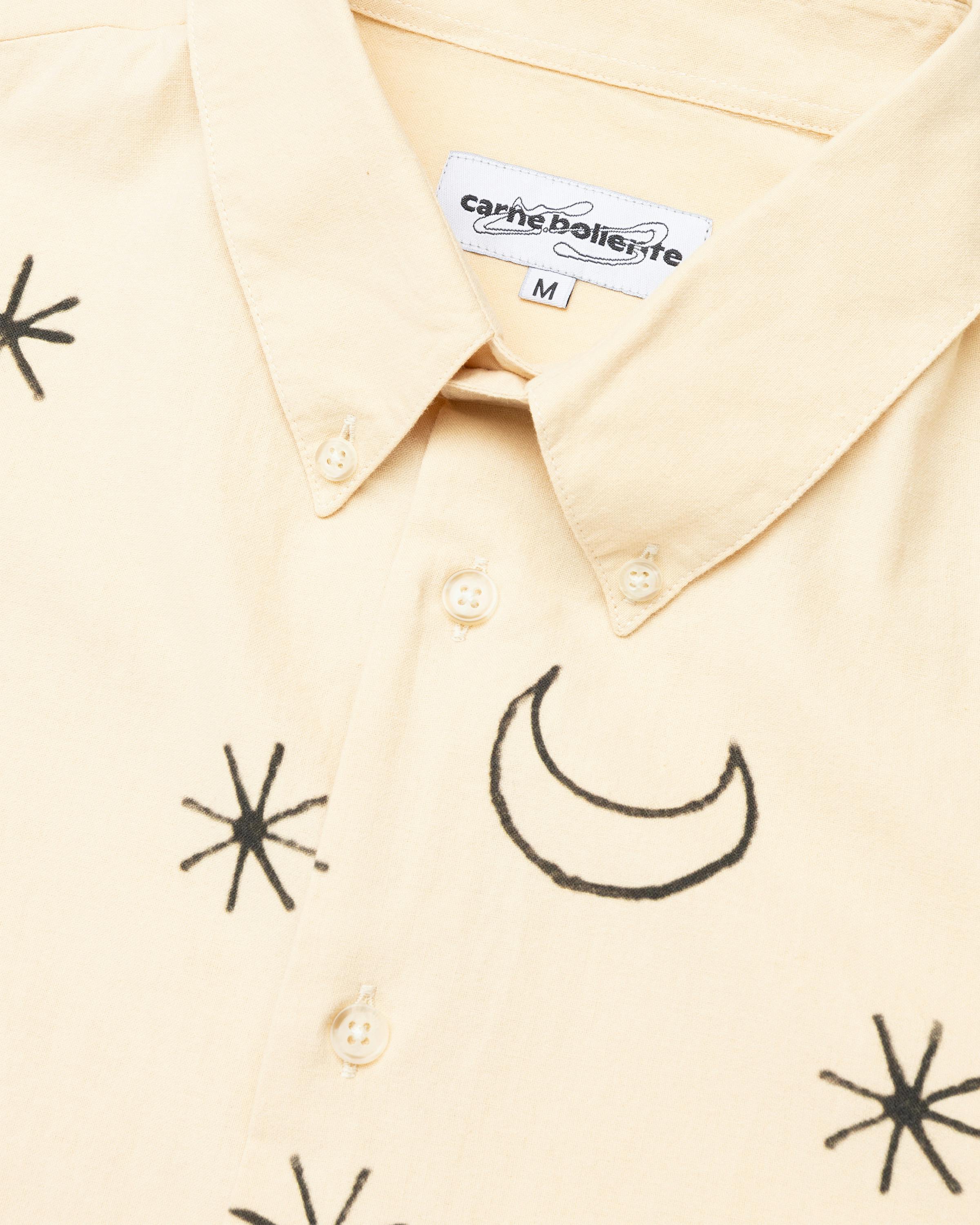 Carne Bollente – Moonlight Fauna Shirt Beige - Longsleeve Shirts - Beige - Image 6