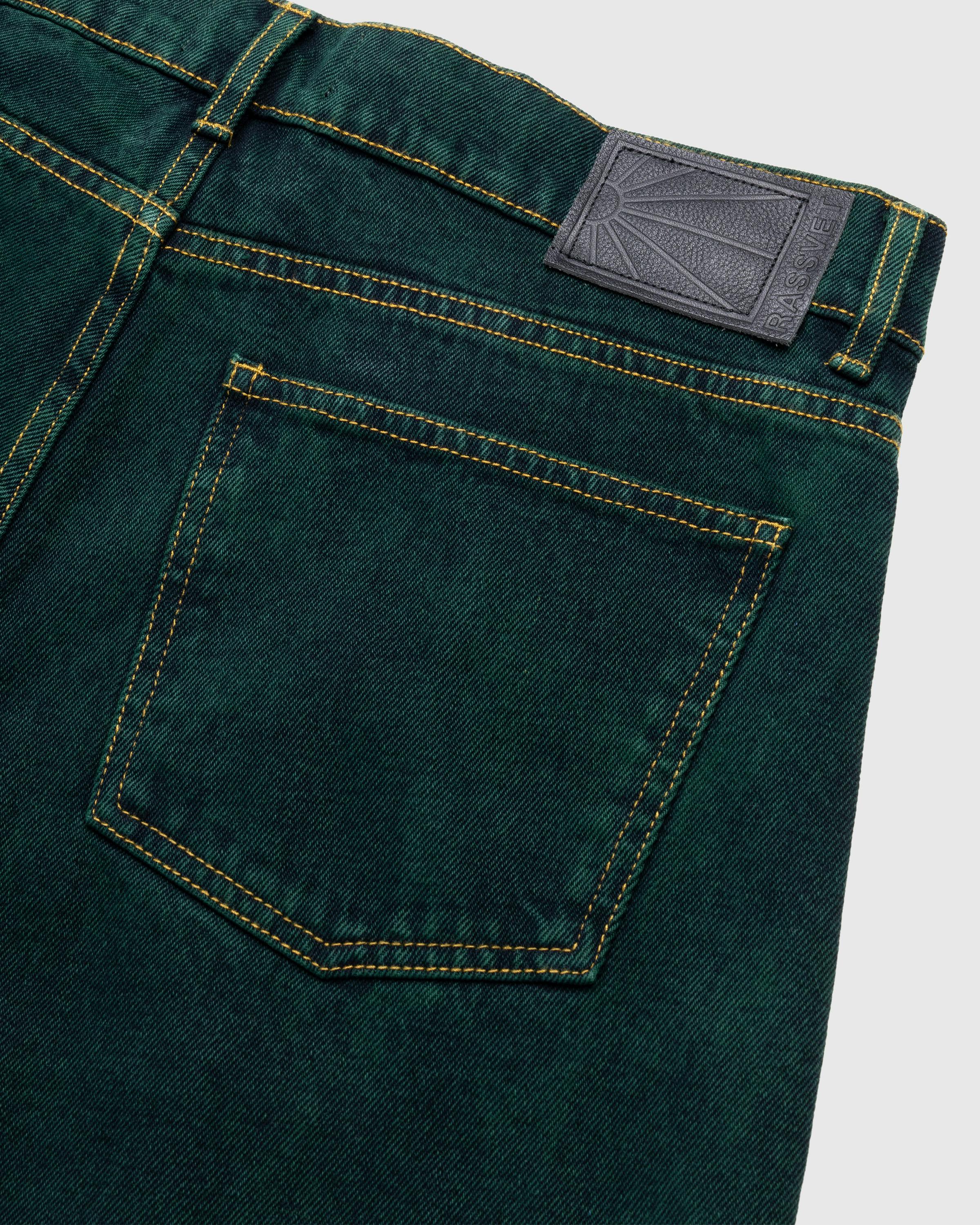 Rassvet – Classic Denim Pants Woven Green - Denim - Green - Image 5