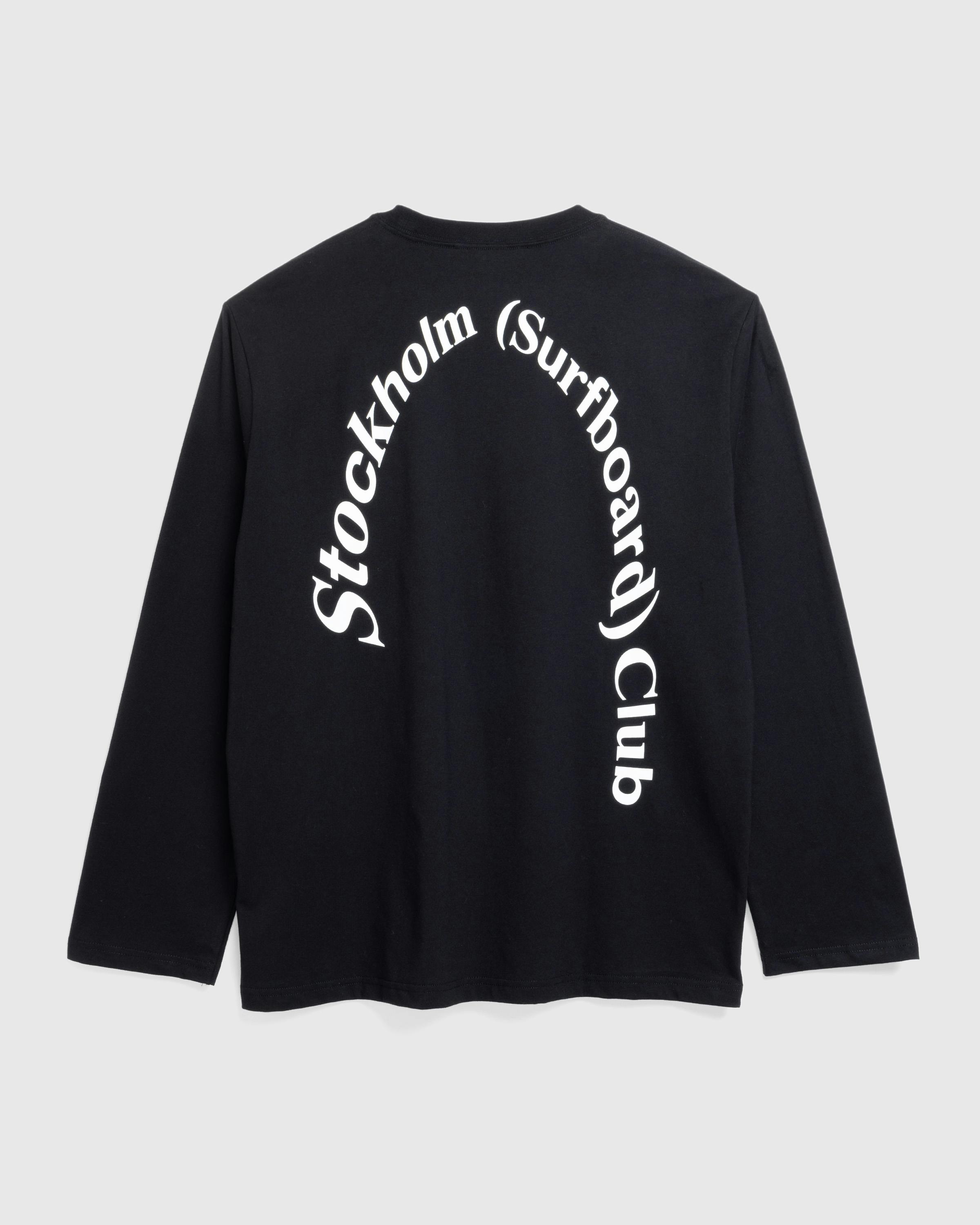 Stockholm Surfboard Club – Greg Longsleeve Black - Longsleeves - Black - Image 1