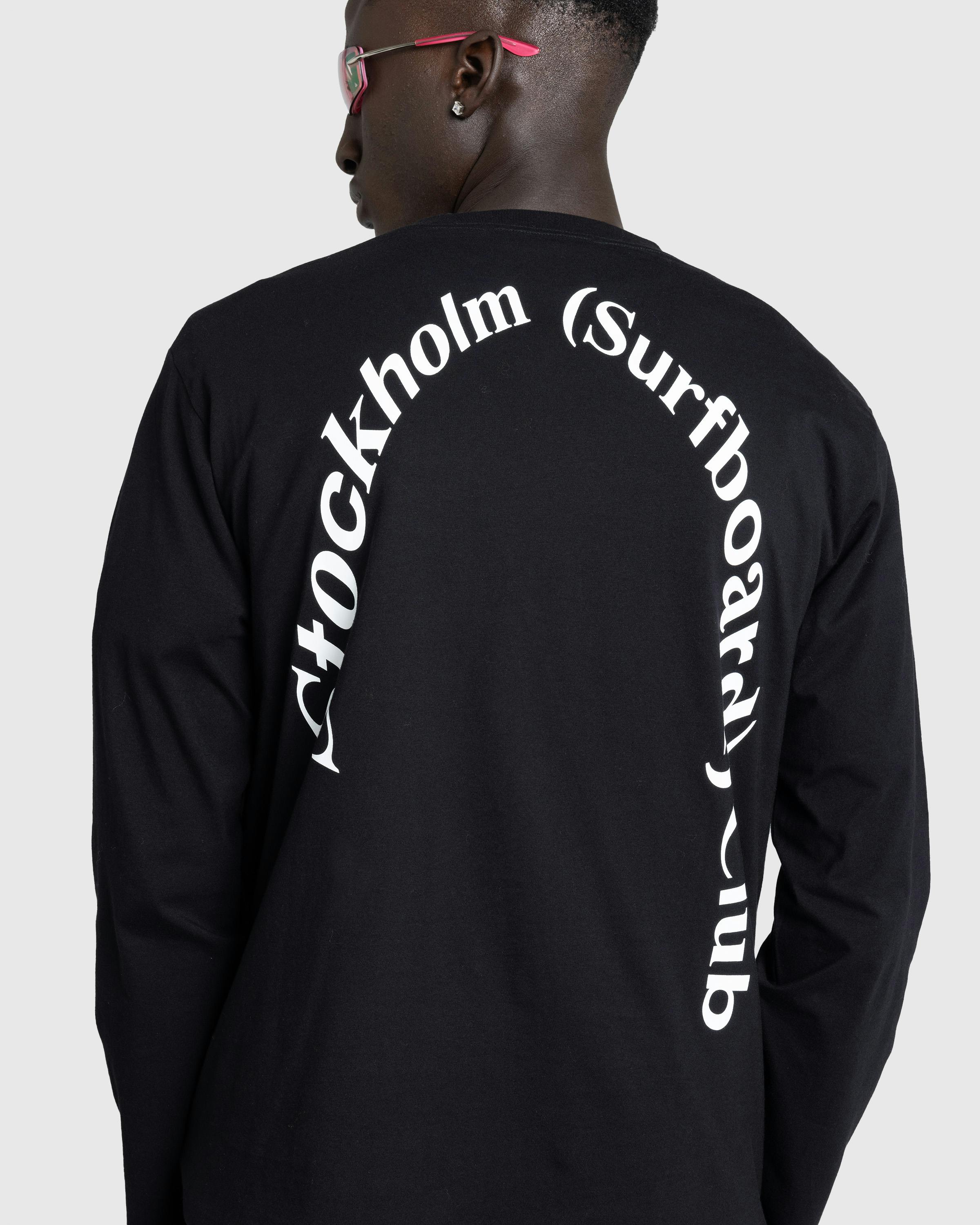 Stockholm Surfboard Club – Greg Longsleeve Black - Longsleeves - Black - Image 5