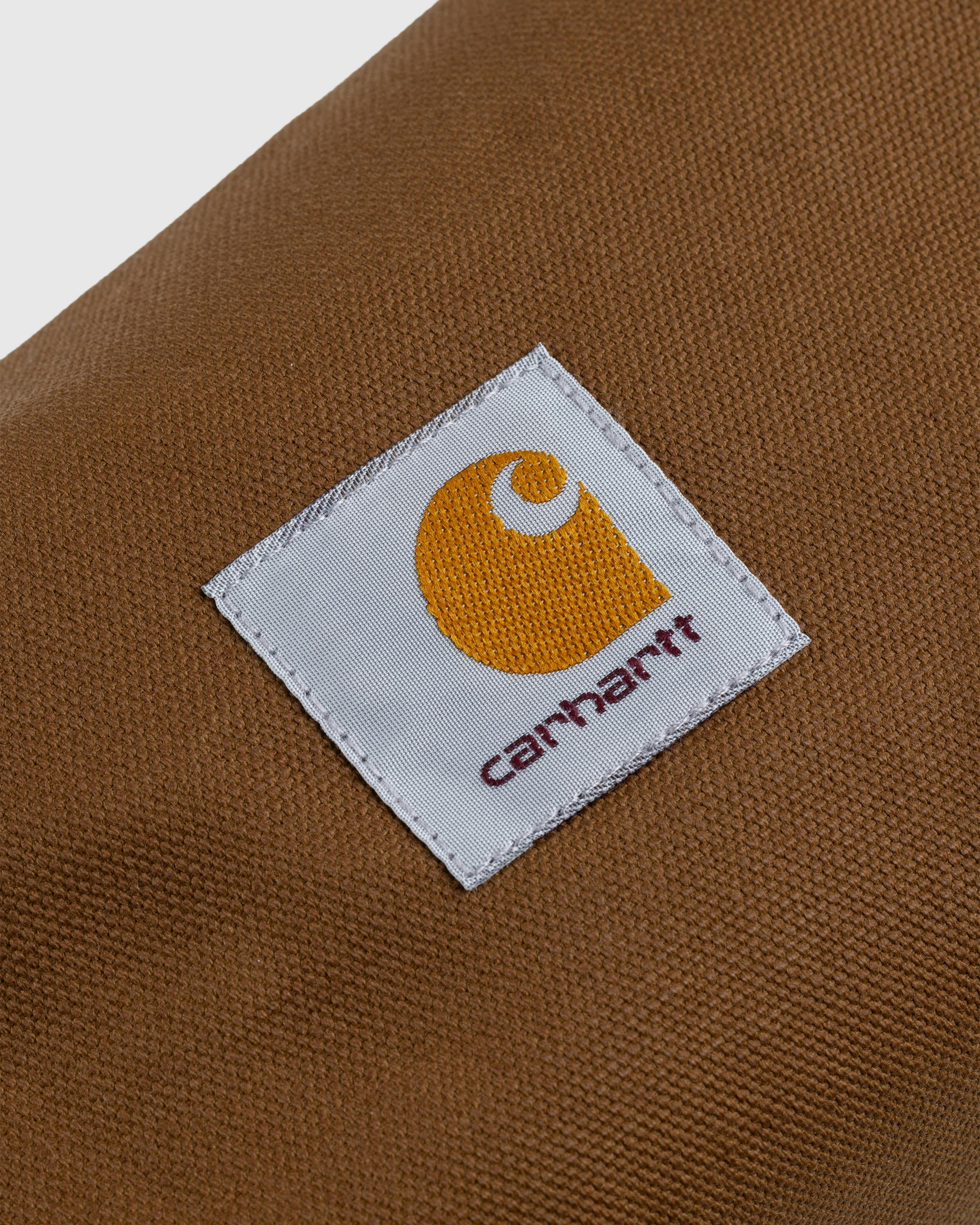 Carhartt WIP – Canvas Washbag Hamilton Brown - Bag Accessories - Brown - Image 4