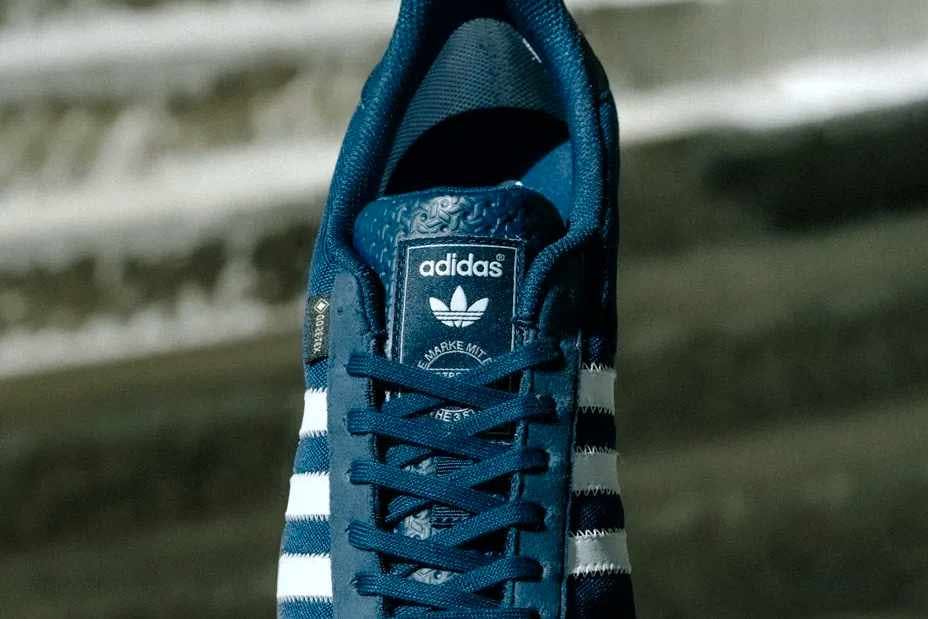 adidas gazelle gore tex sneaker in blue