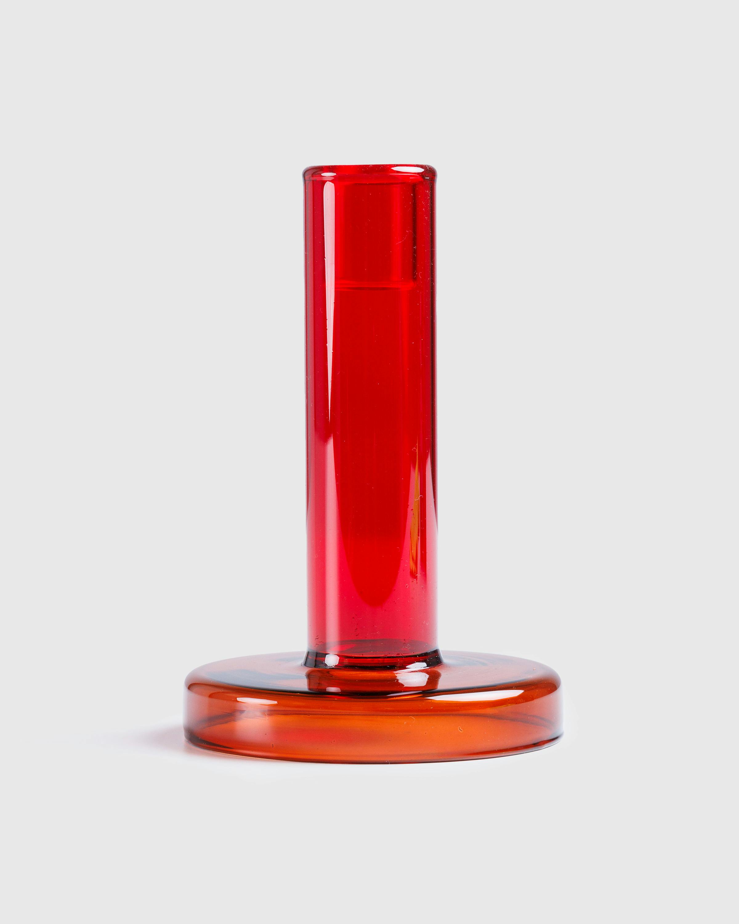 &Klevering – Bole Candle Holder S Red/Bordeaux - Candles & Fragrances - Red - Image 1