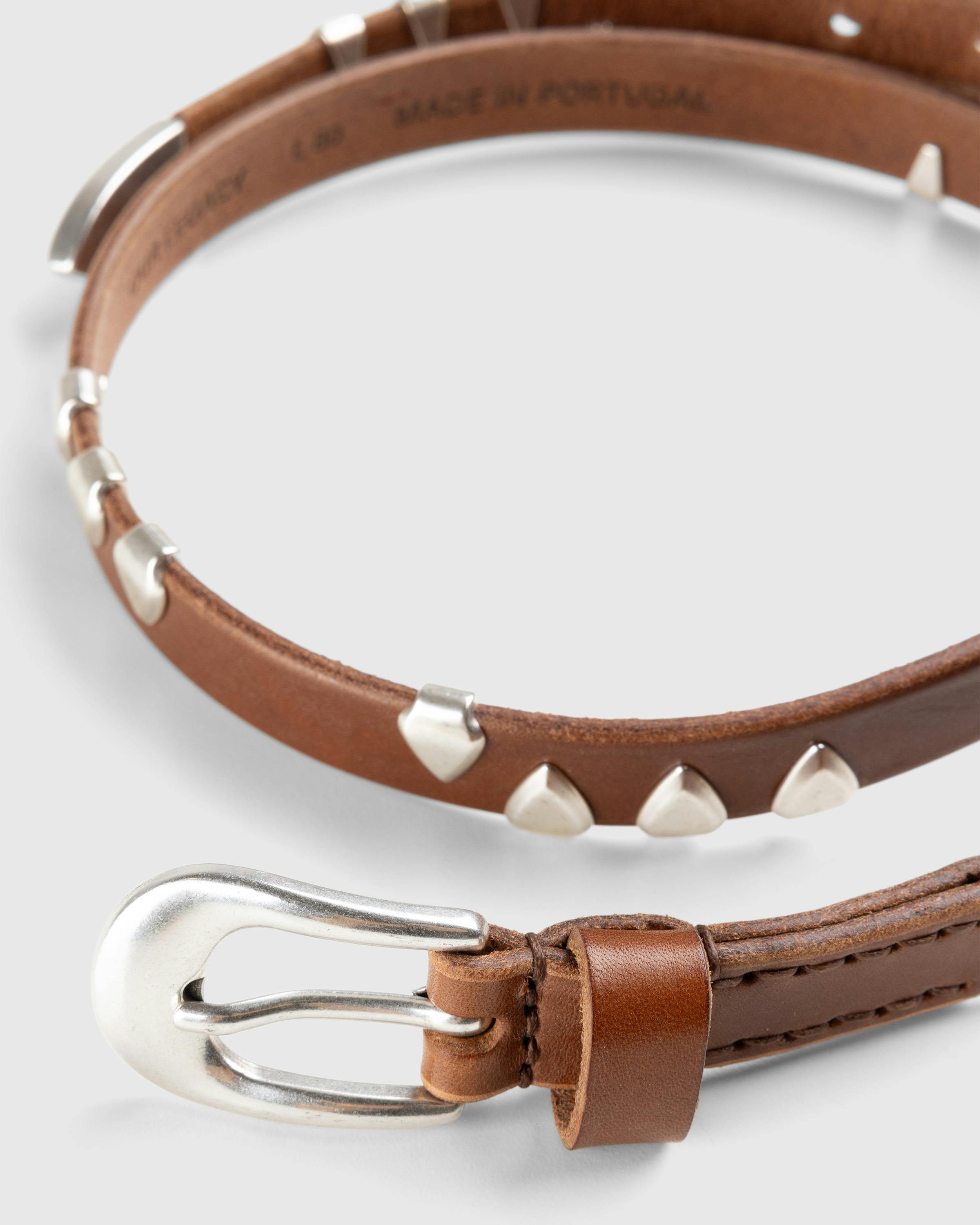 Our Legacy – 2 CM Belt Brown - Belts - Brown - Image 3