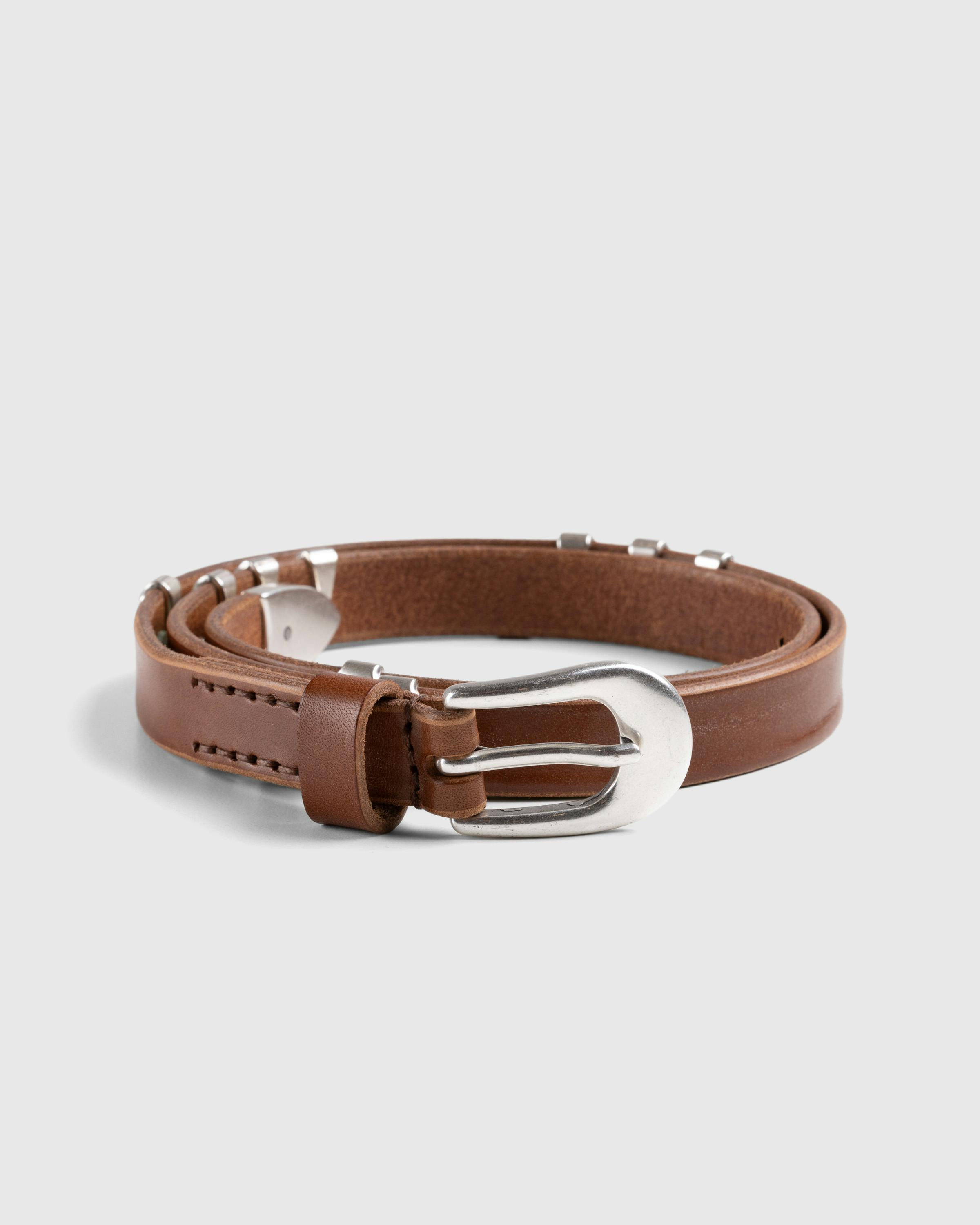 Our Legacy – 2 CM Belt Brown - Belts - Brown - Image 1