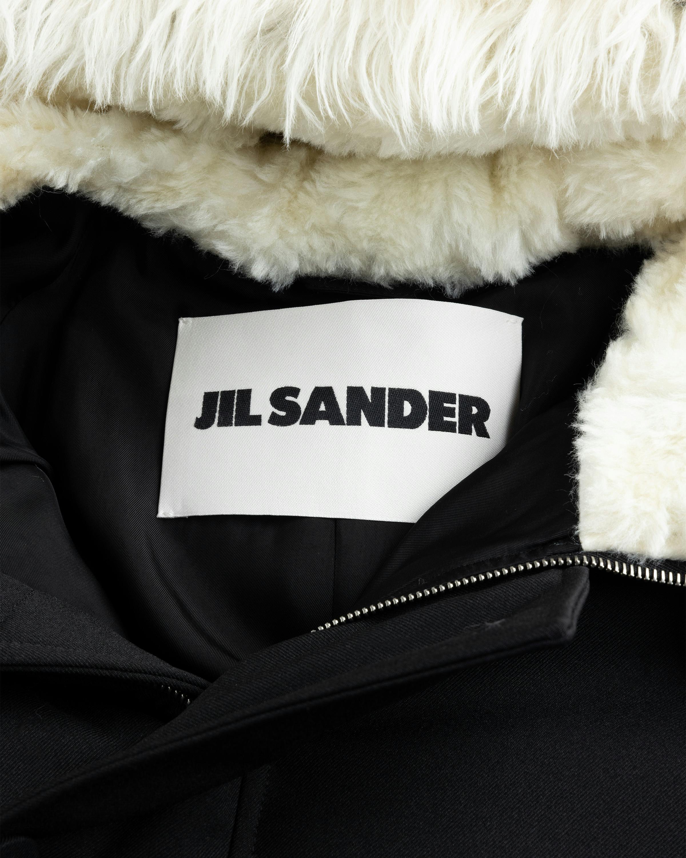 Jil Sander – Down Sport Coat Black - Trench Coats - Black - Image 4