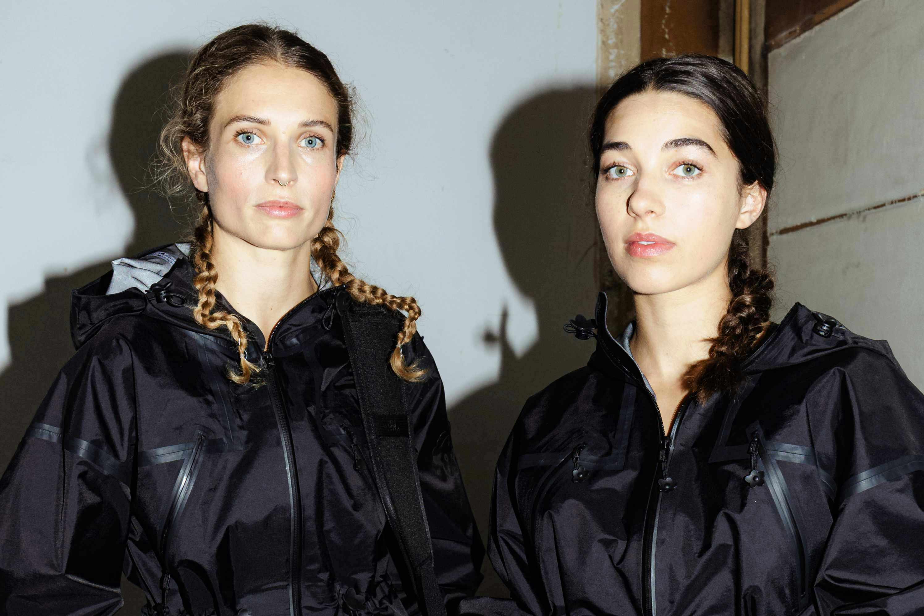 Cecilie Bahnsen the north face collab worn by models at paris fashion week ss25