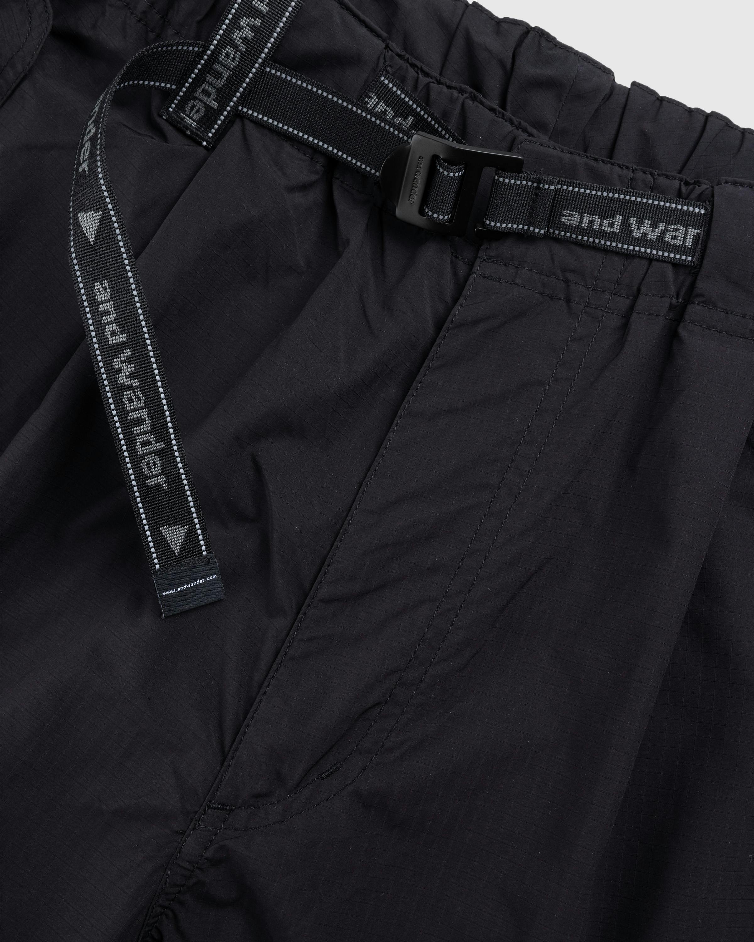 And Wander – Oversized Cargo Pants Black - Cargo Pants - Black - Image 8