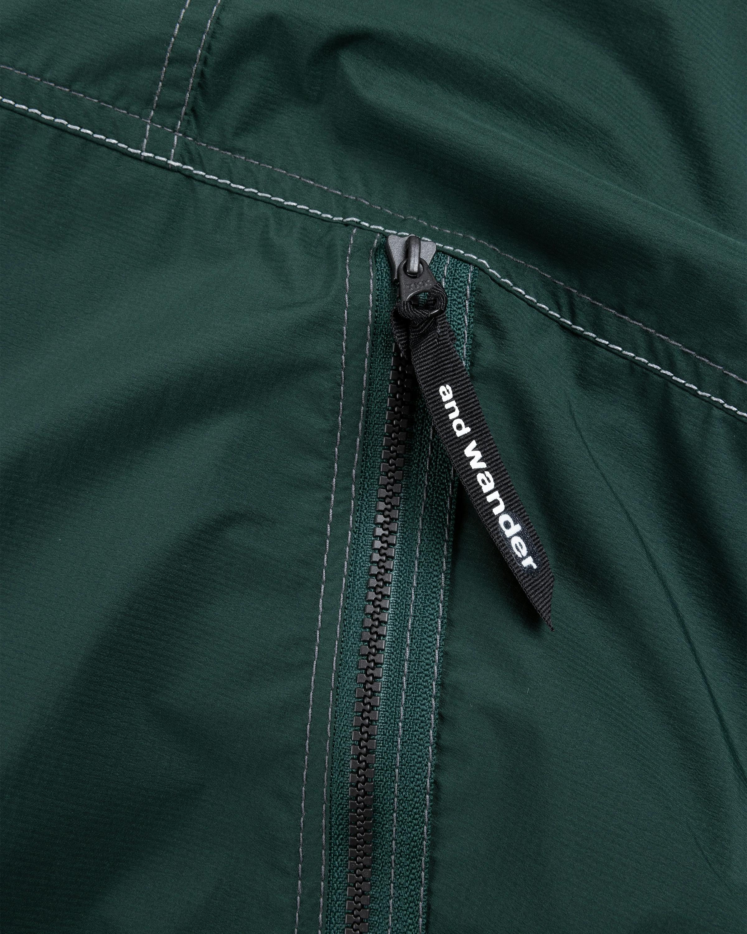 And Wander – Pertex Wind Jacket Green - Windbreakers - Green - Image 8