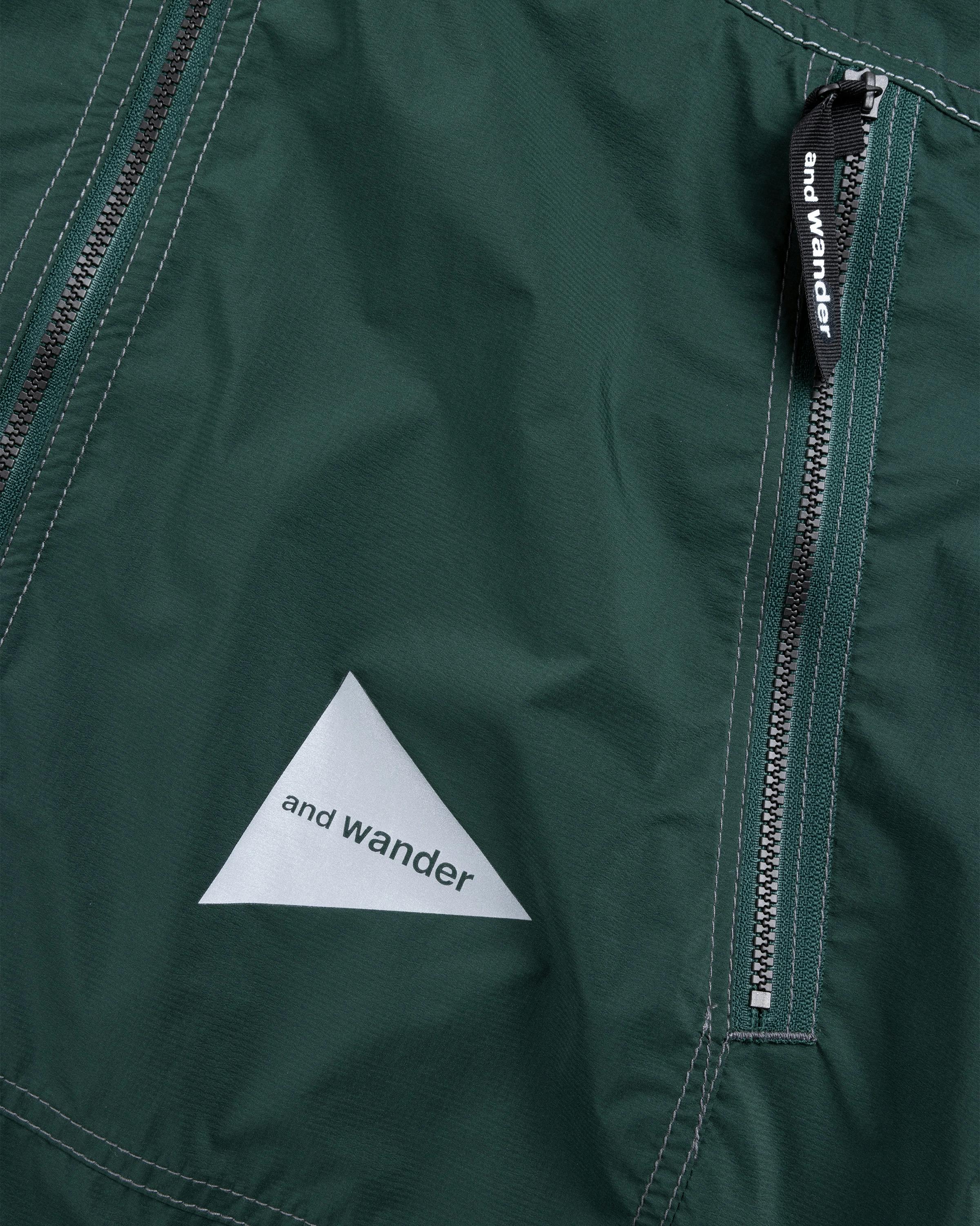 And Wander – Pertex Wind Jacket Green - Windbreakers - Green - Image 9