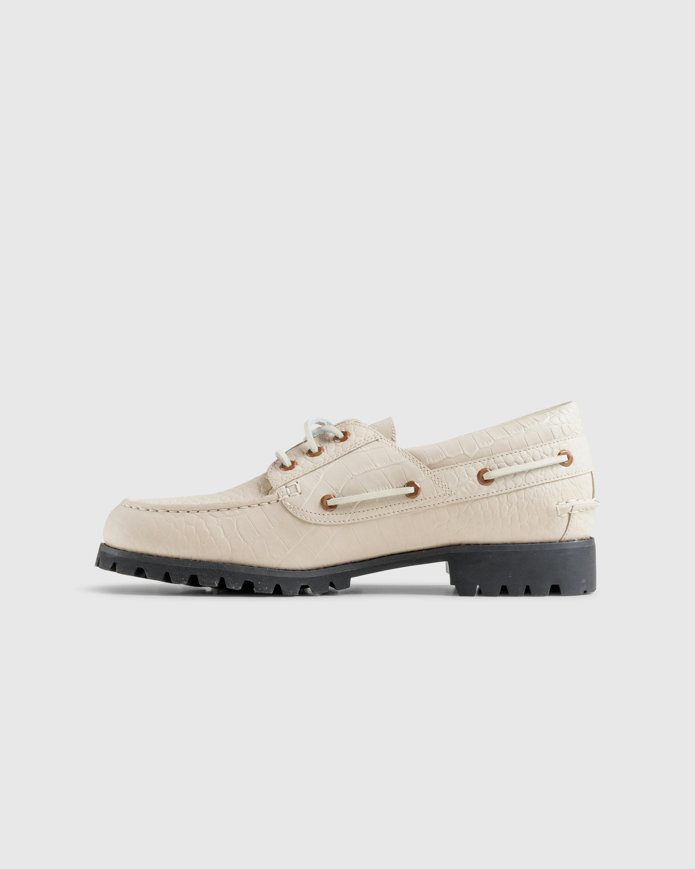 Timberland – Vibram Boat Shoe Light Beige Full Grain - Boat Shoes & Moccasins - Beige - Image 2