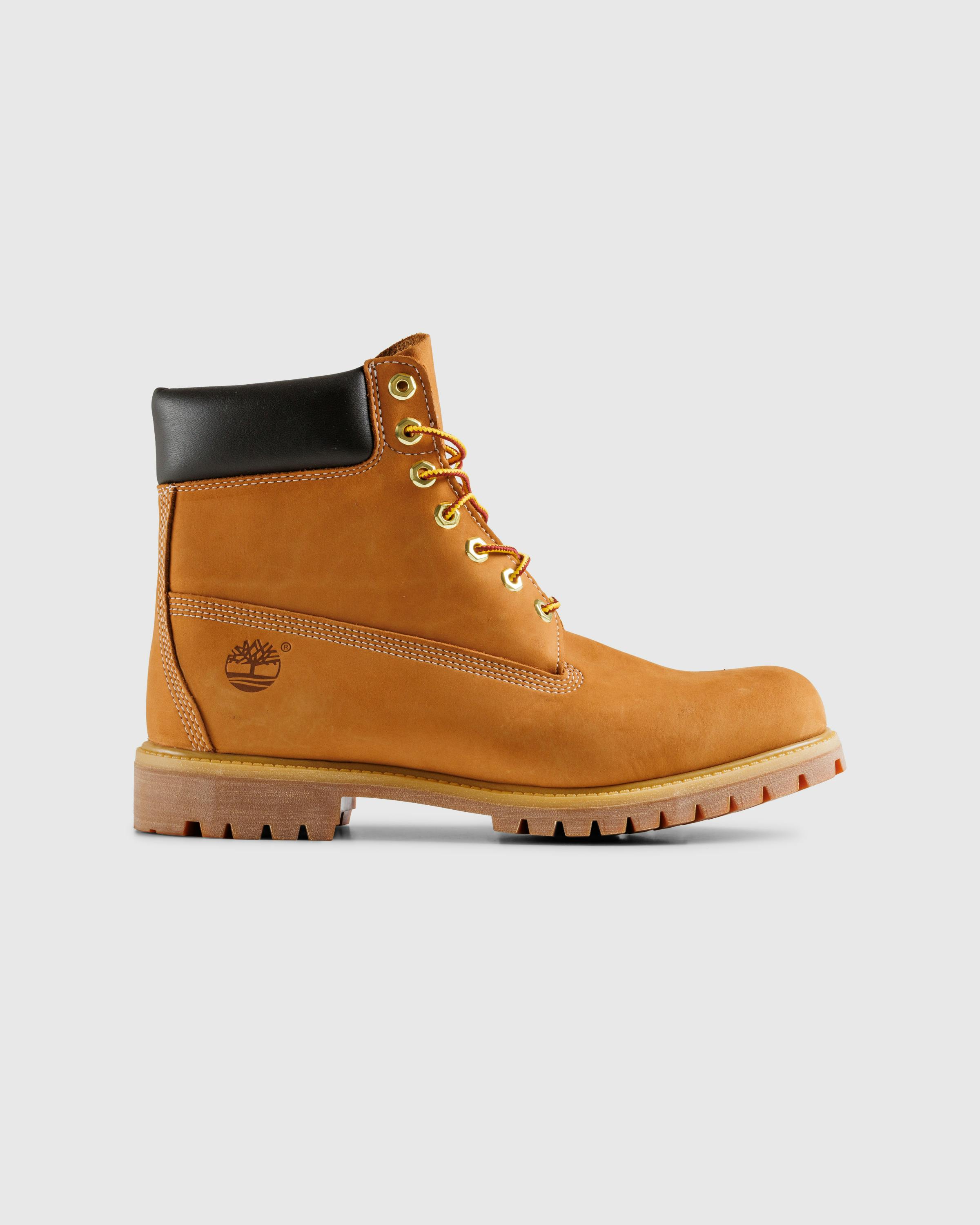 Timberland – Premium 6 Inch Lace Up Waterproof Boot Wheat - Laced Up Boots - Brown - Image 1