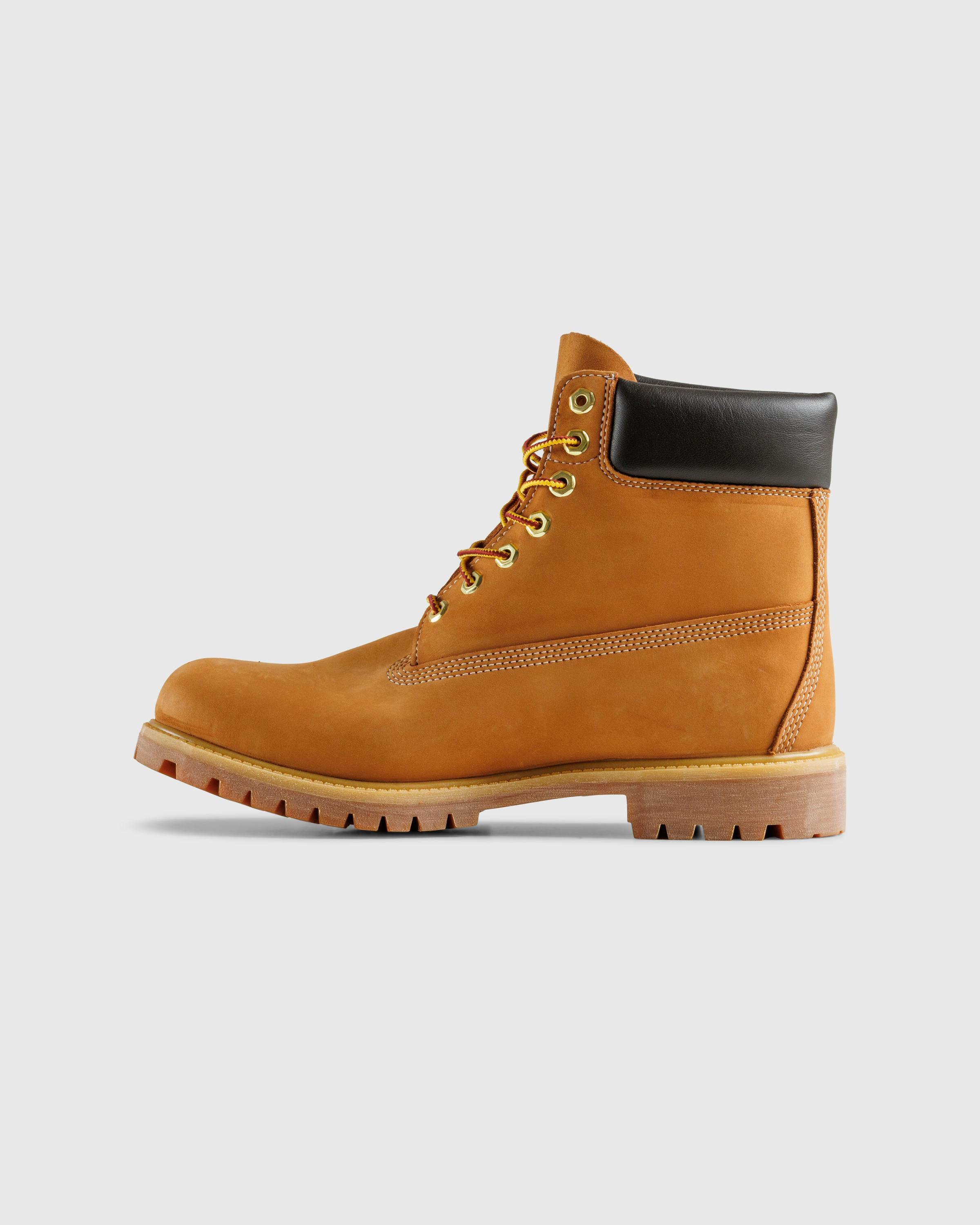 Timberland – Premium 6 Inch Lace Up Waterproof Boot Wheat - Laced Up Boots - Brown - Image 2