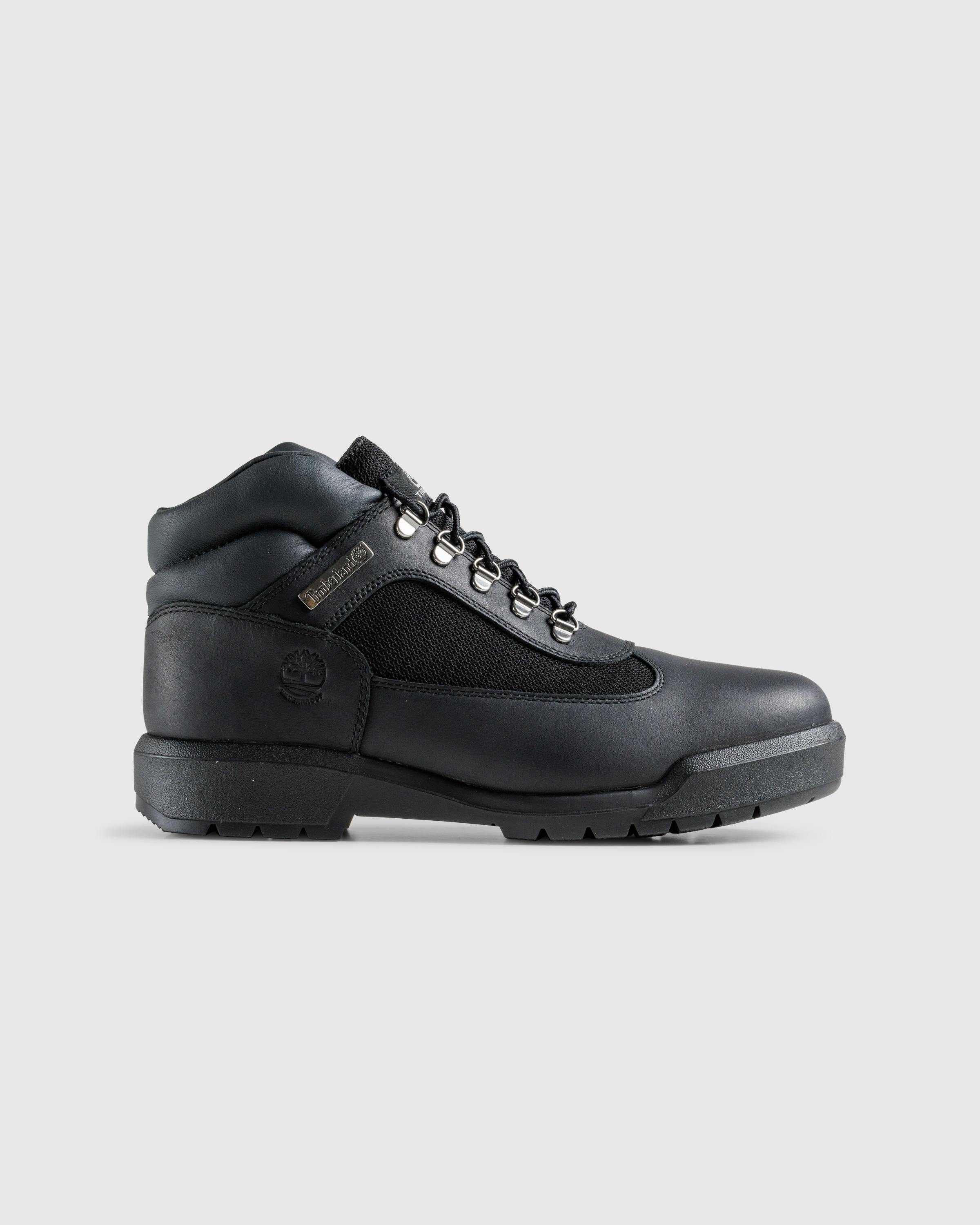 Timberland – Field Boot Mid Lace Up Waterproof Boot Black - Laced Up Boots - Black - Image 1