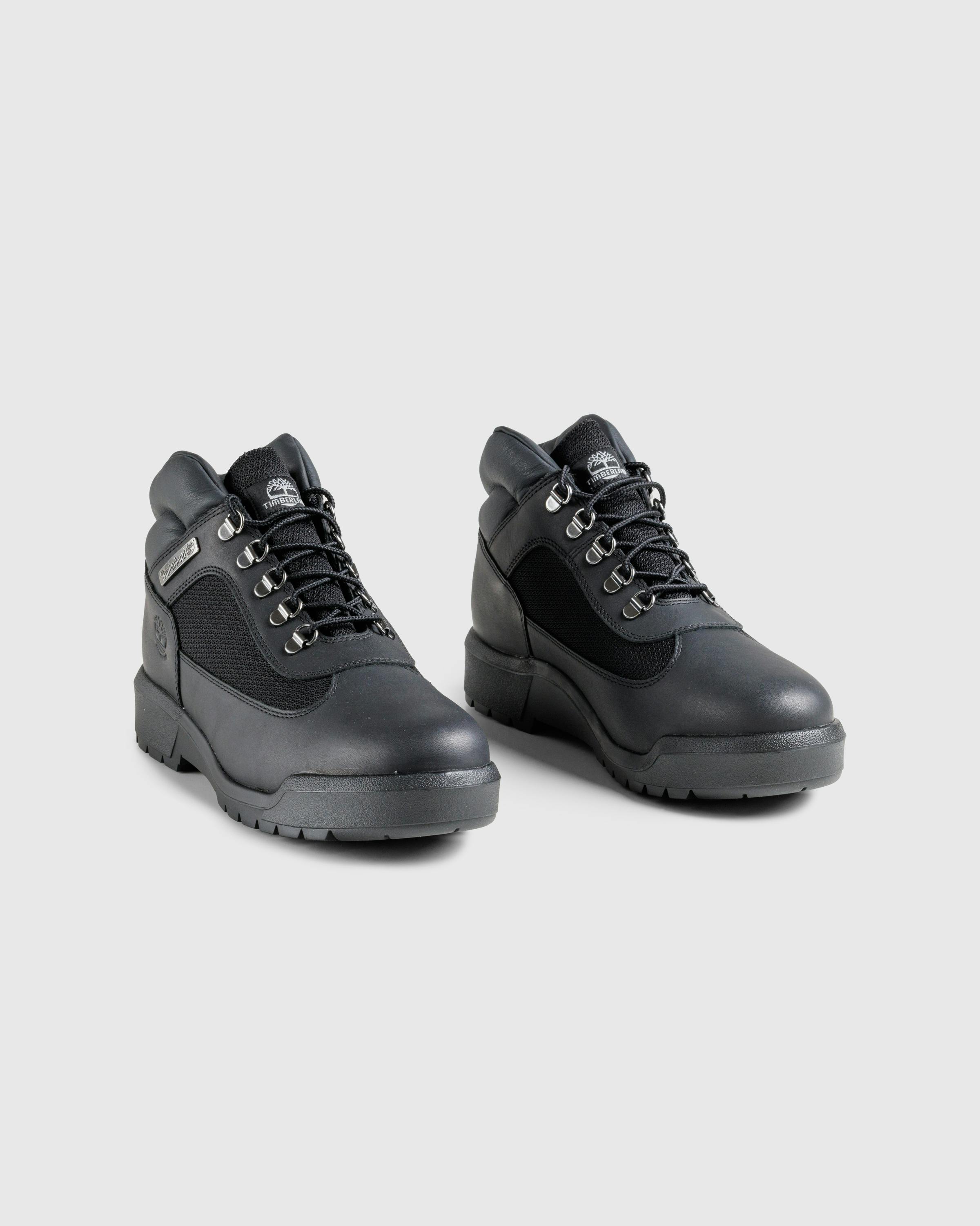 Timberland – Field Boot Mid Lace Up Waterproof Boot Black - Laced Up Boots - Black - Image 3