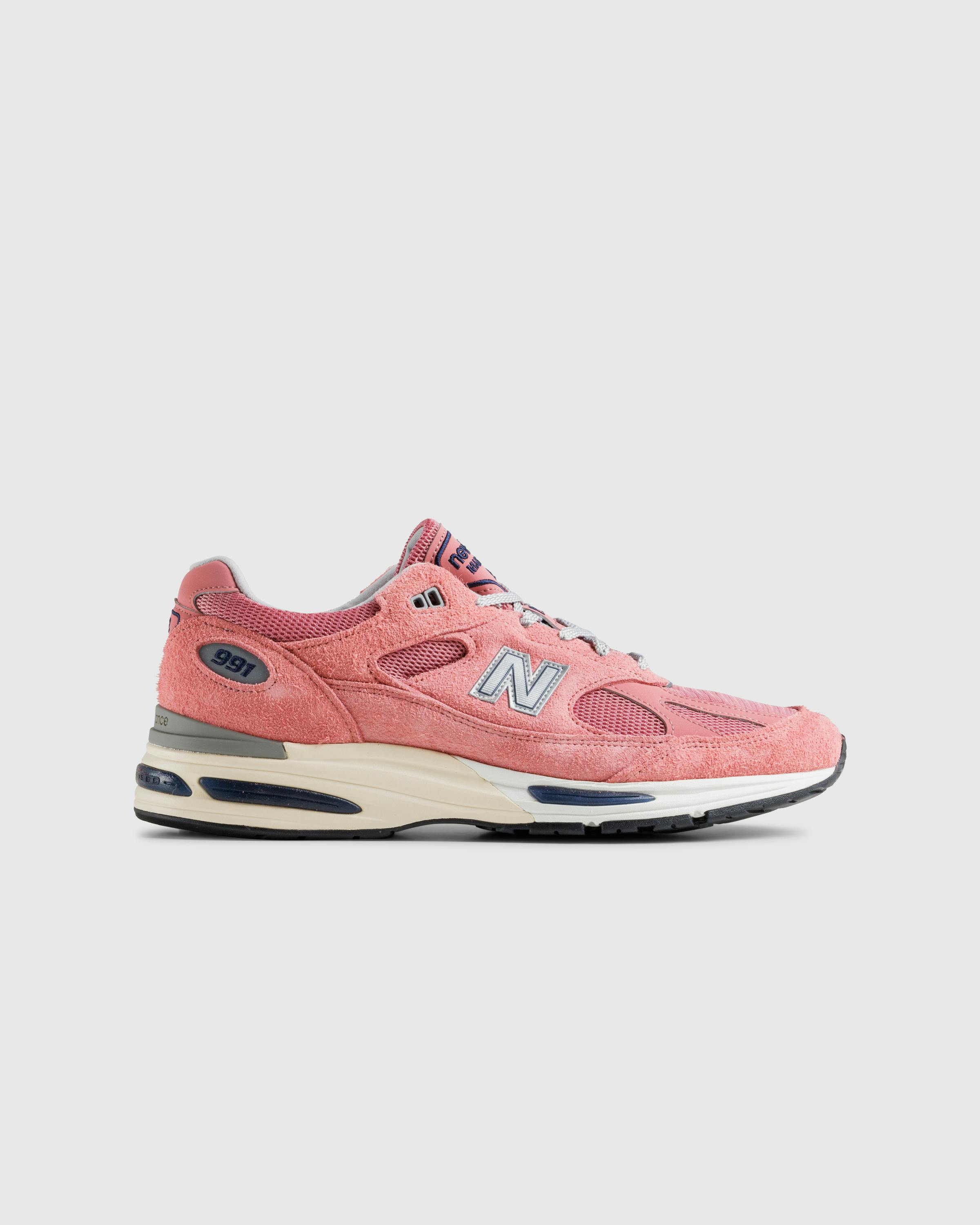 New Balance – Made in UK 991v2 Pink - Low Top Sneakers - Pink - Image 1