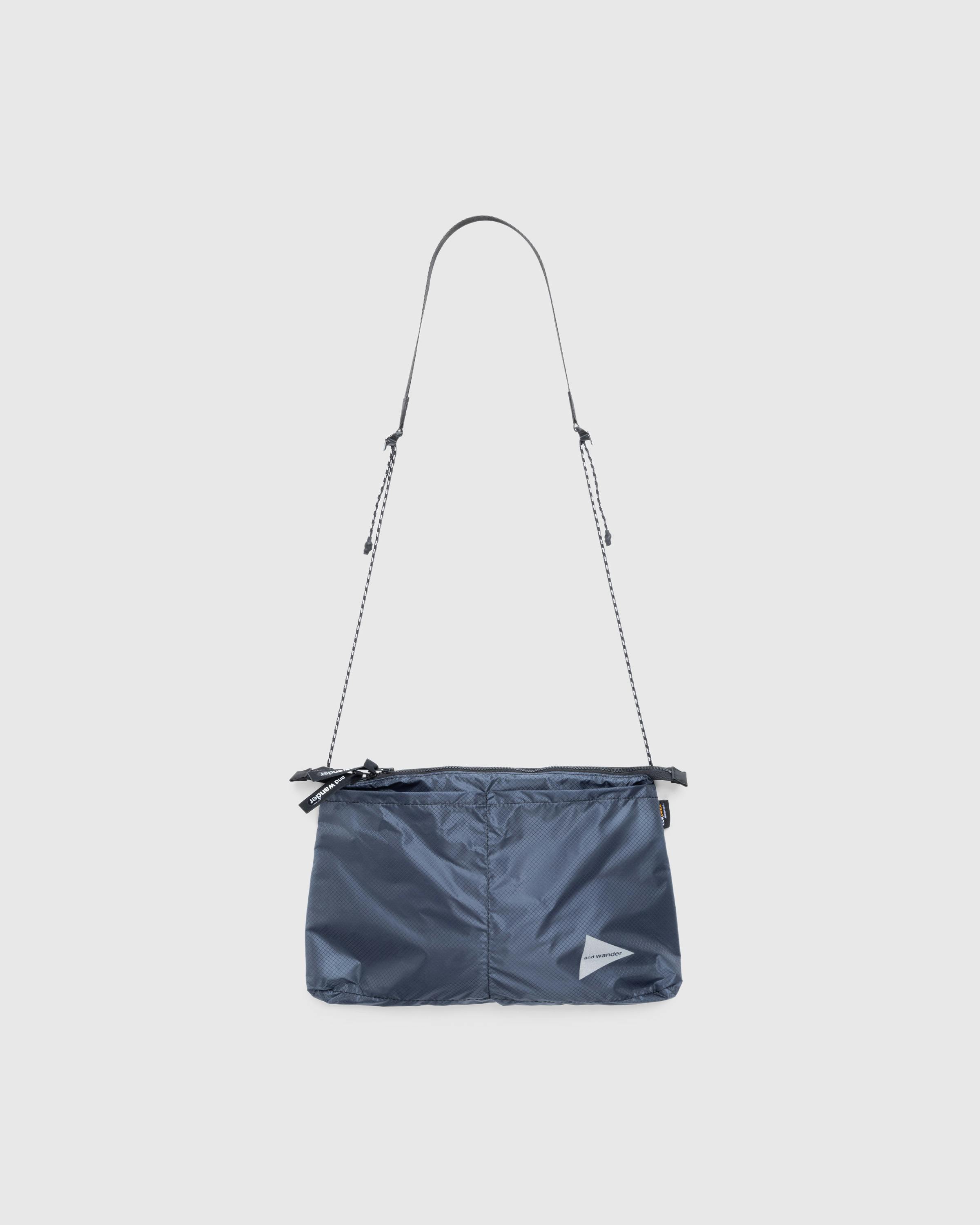 And Wander – Sil Sacoche Blue - Pouches - Blue - Image 1