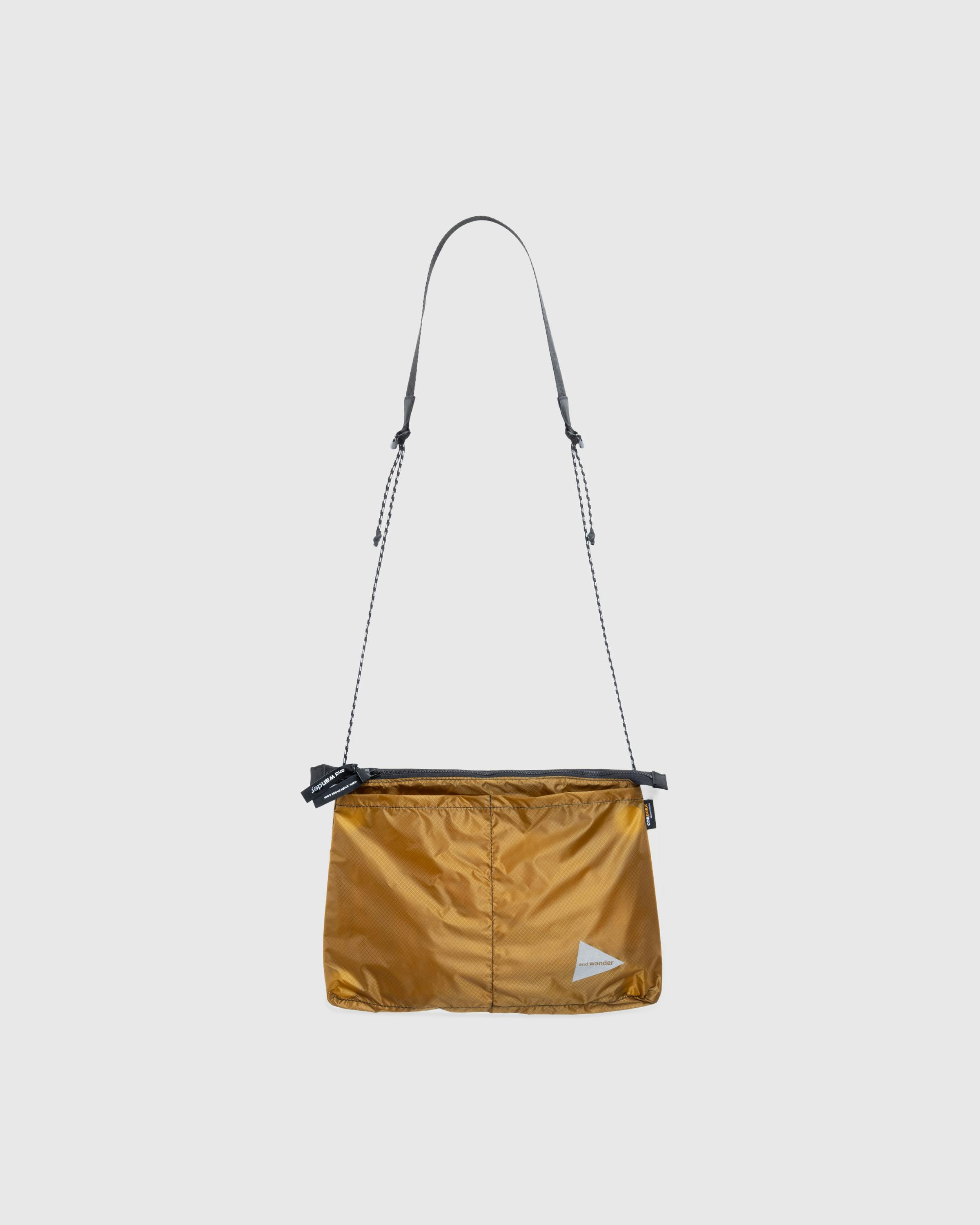 And Wander – Sil Sacoche Yellow - Shoulder Bags - Yellow - Image 1