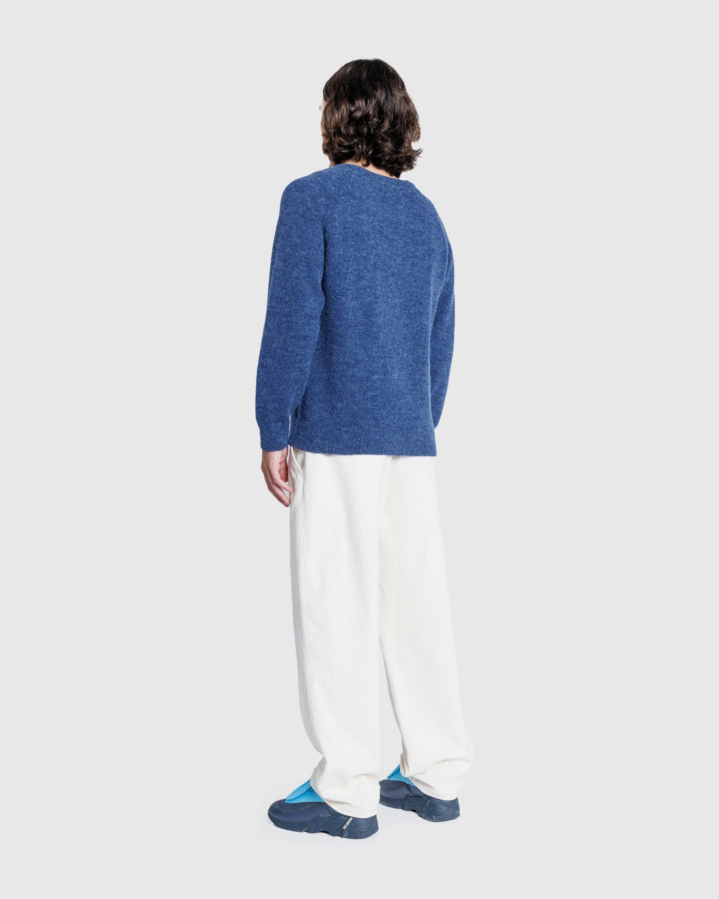 Highsnobiety x Keinemusik – Knitted Sweater - Crewnecks - Dark Blue - Image 6