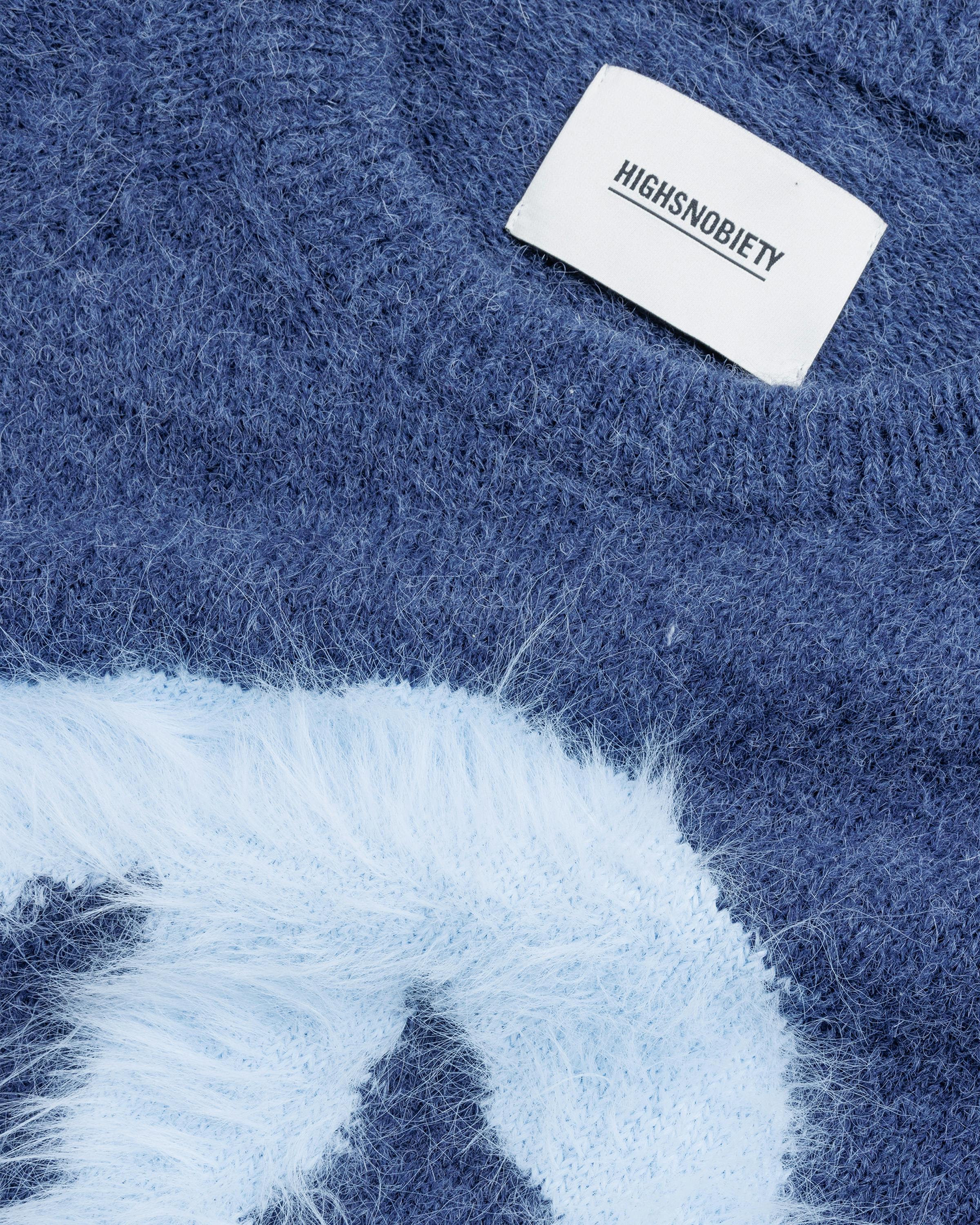 Highsnobiety x Keinemusik – Knitted Sweater - Crewnecks - Dark Blue - Image 7