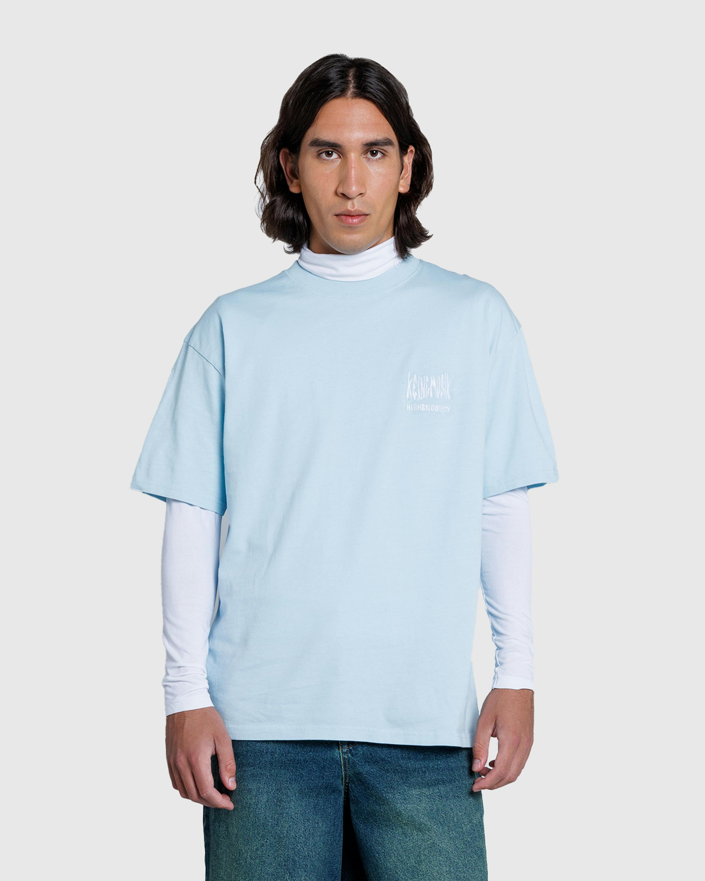 Highsnobiety x Keinemusik – SS Tee - T-Shirts - Light Blue - Image 2