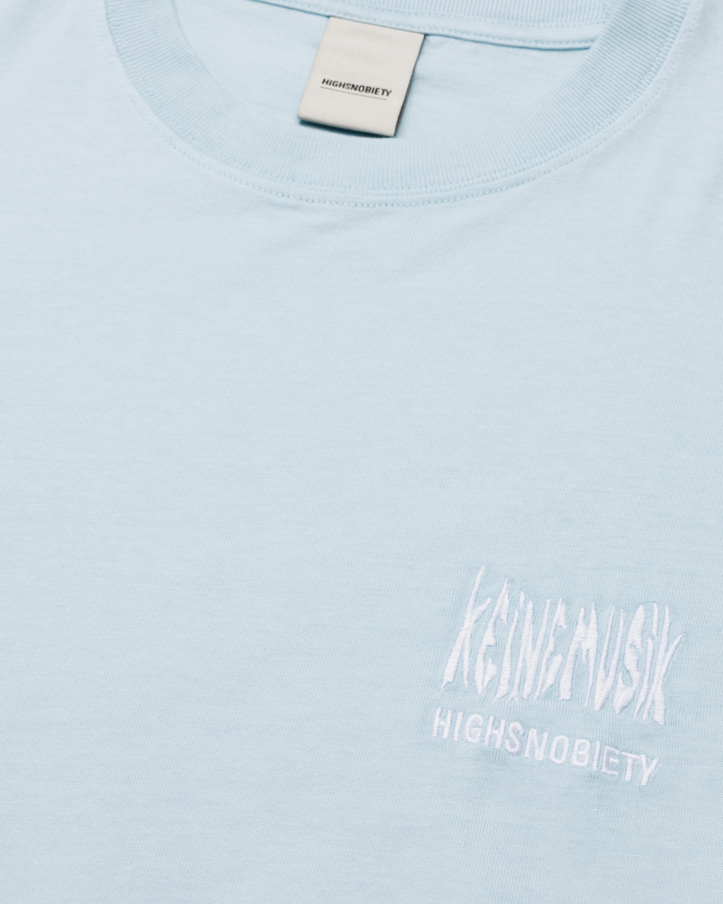 Highsnobiety x Keinemusik – SS Tee - T-Shirts - Light Blue - Image 7