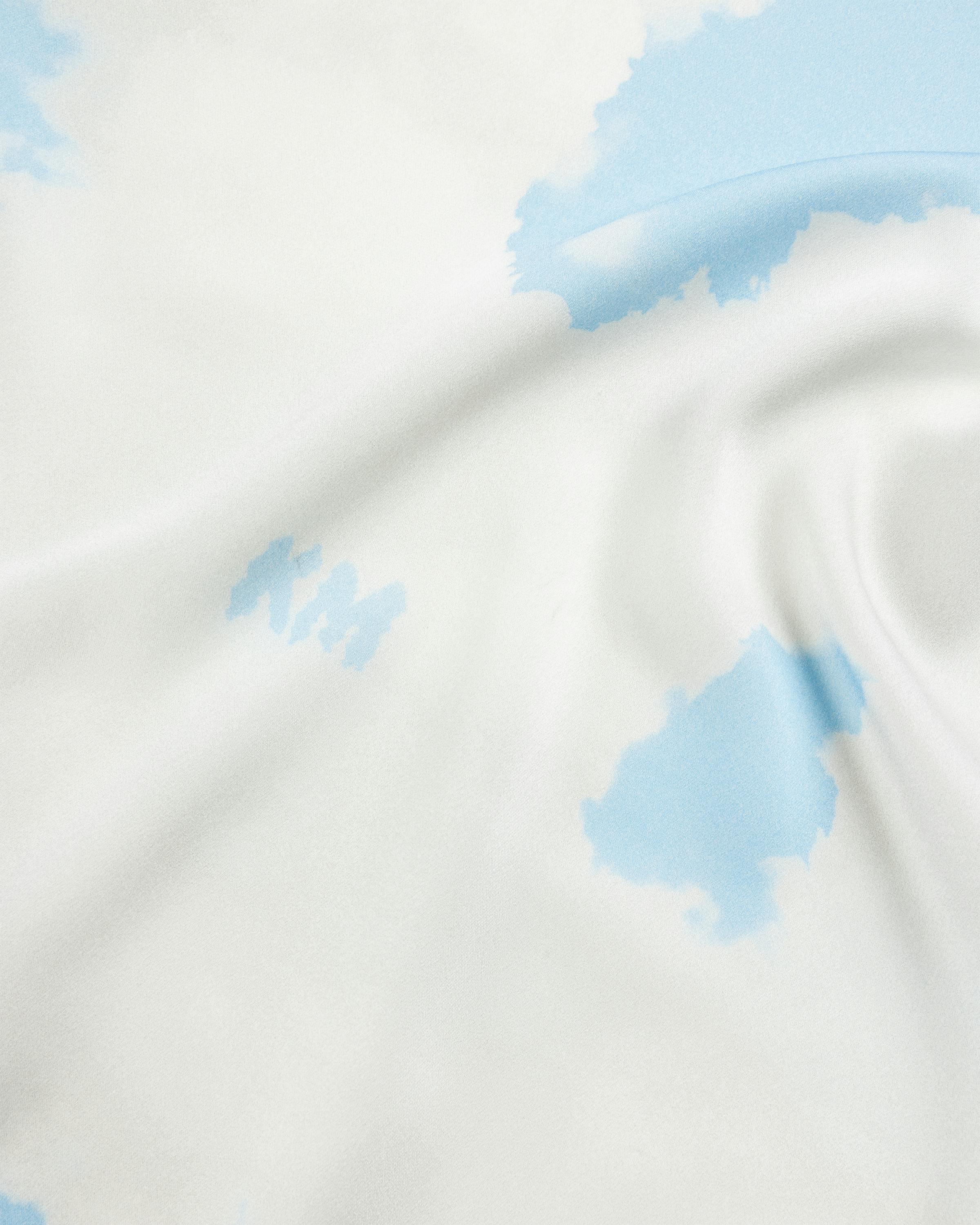 Highsnobiety x Keinemusik – Square Scarf - Knits - Light Blue - Image 3