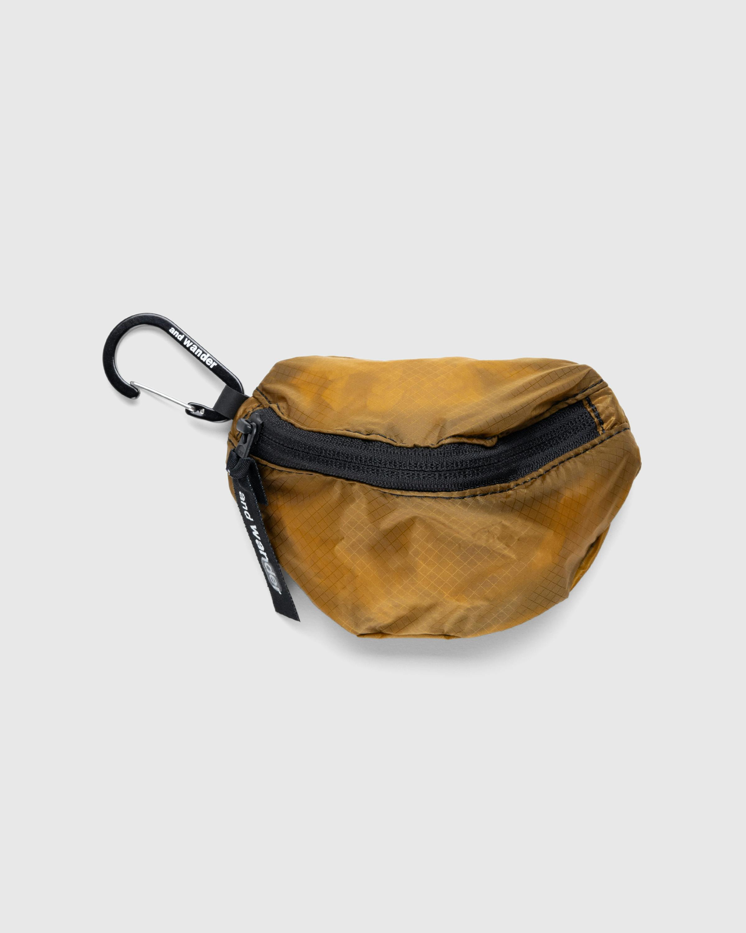 And Wander – Sil Mini Pouch Yellow - Pouches - Yellow - Image 1